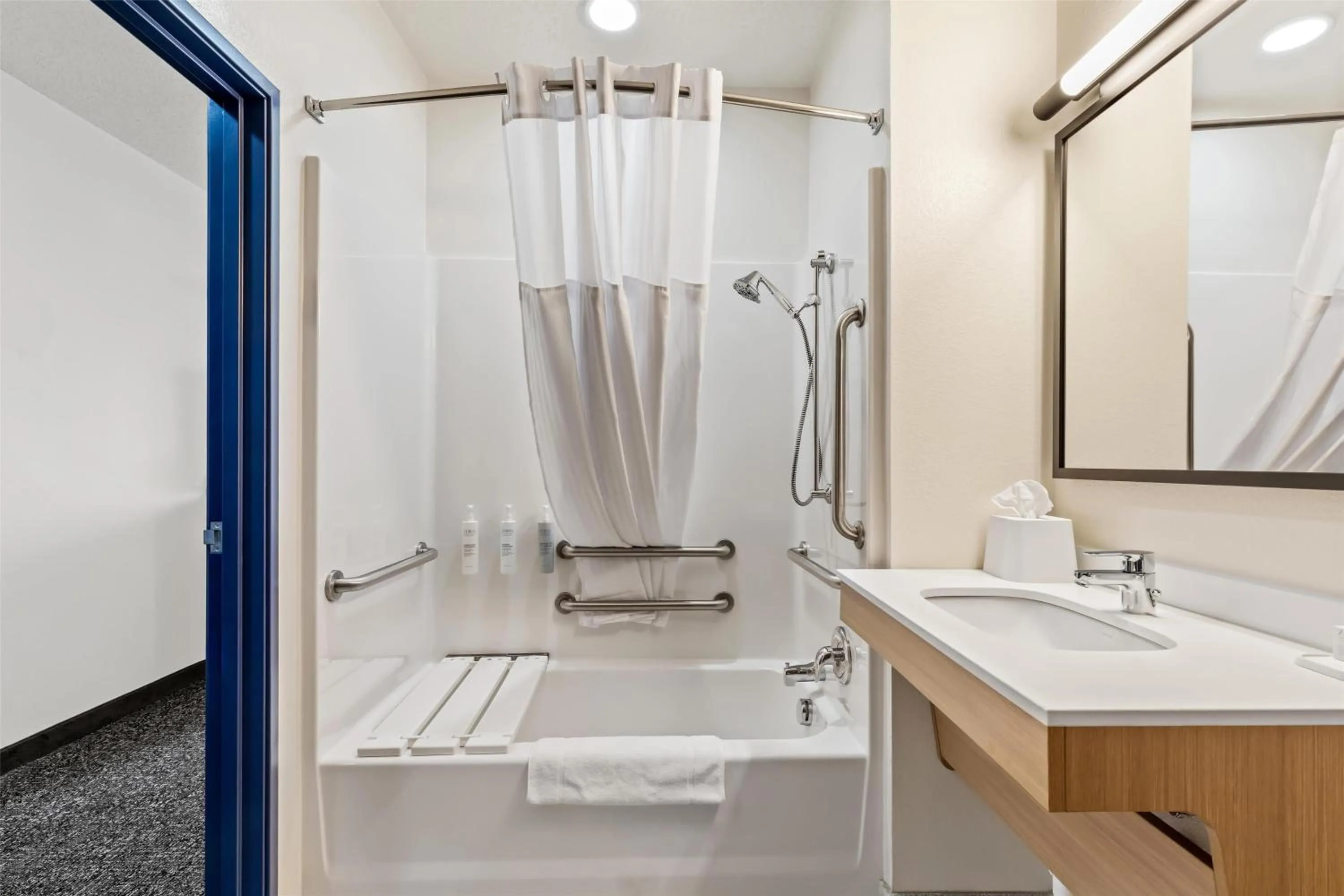 Bathroom in Spark by Hilton Wilkes Barre