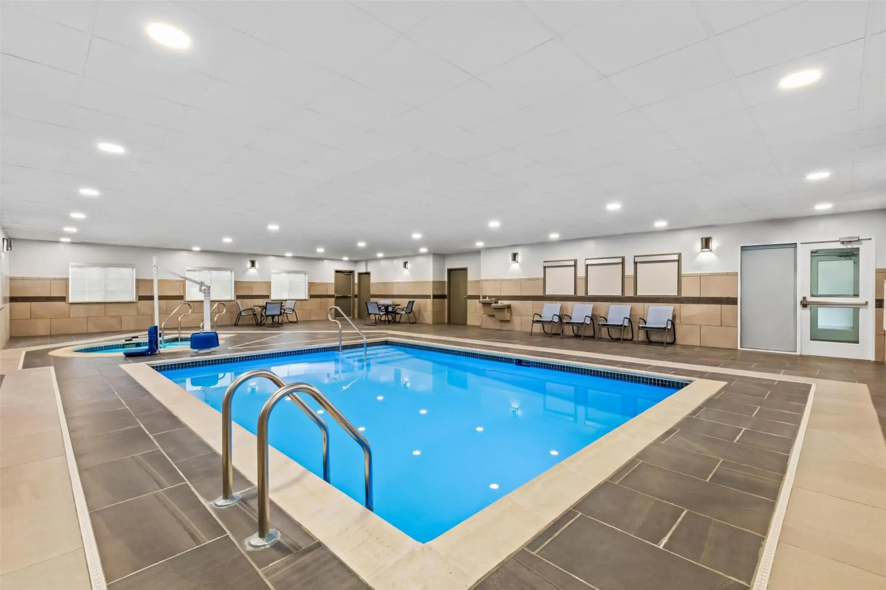Pool view in Spark by Hilton Wilkes Barre Pool view in Spark by Hilton Wilkes Barre