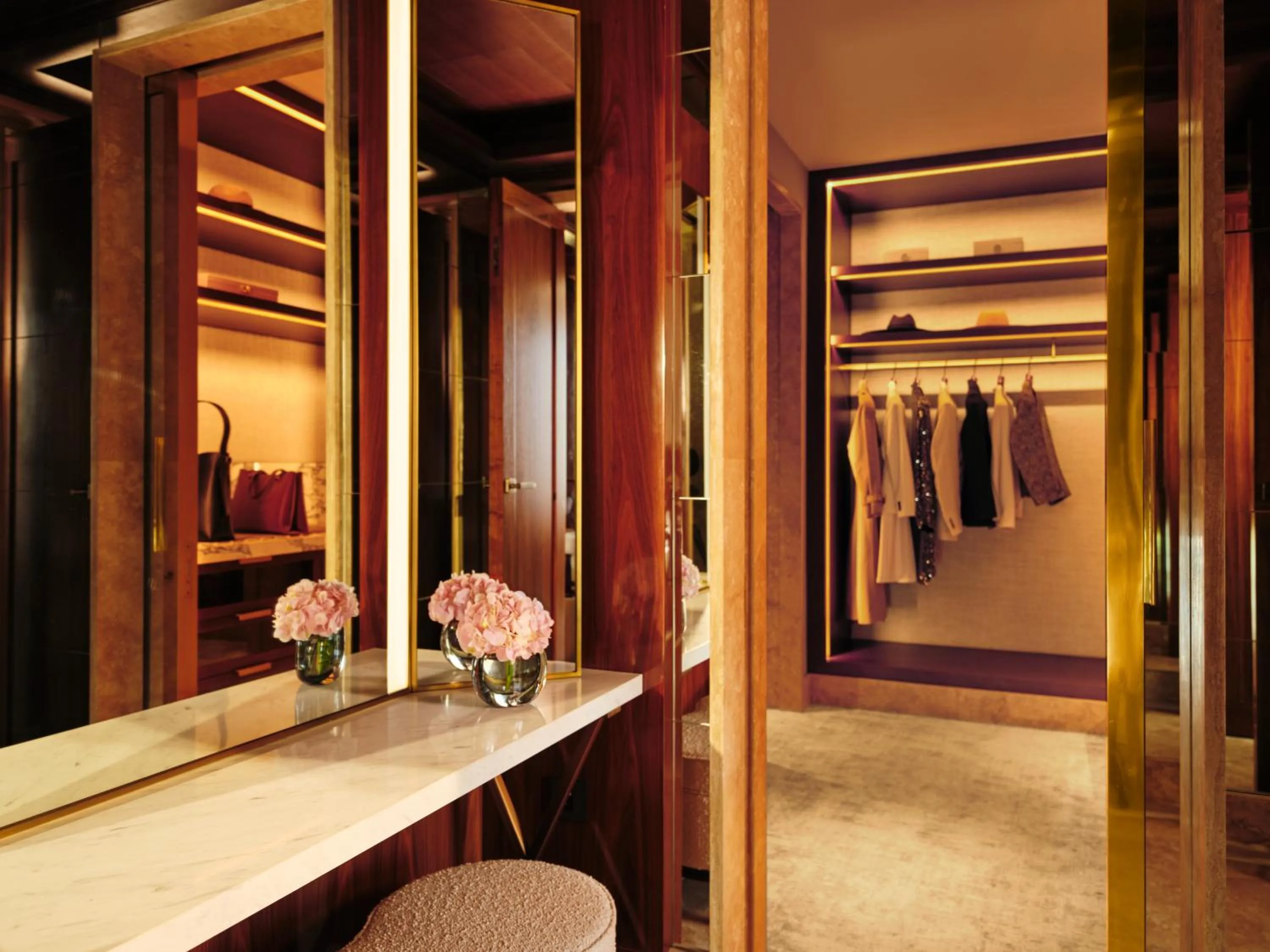 wardrobe in The Lana - Dorchester Collection