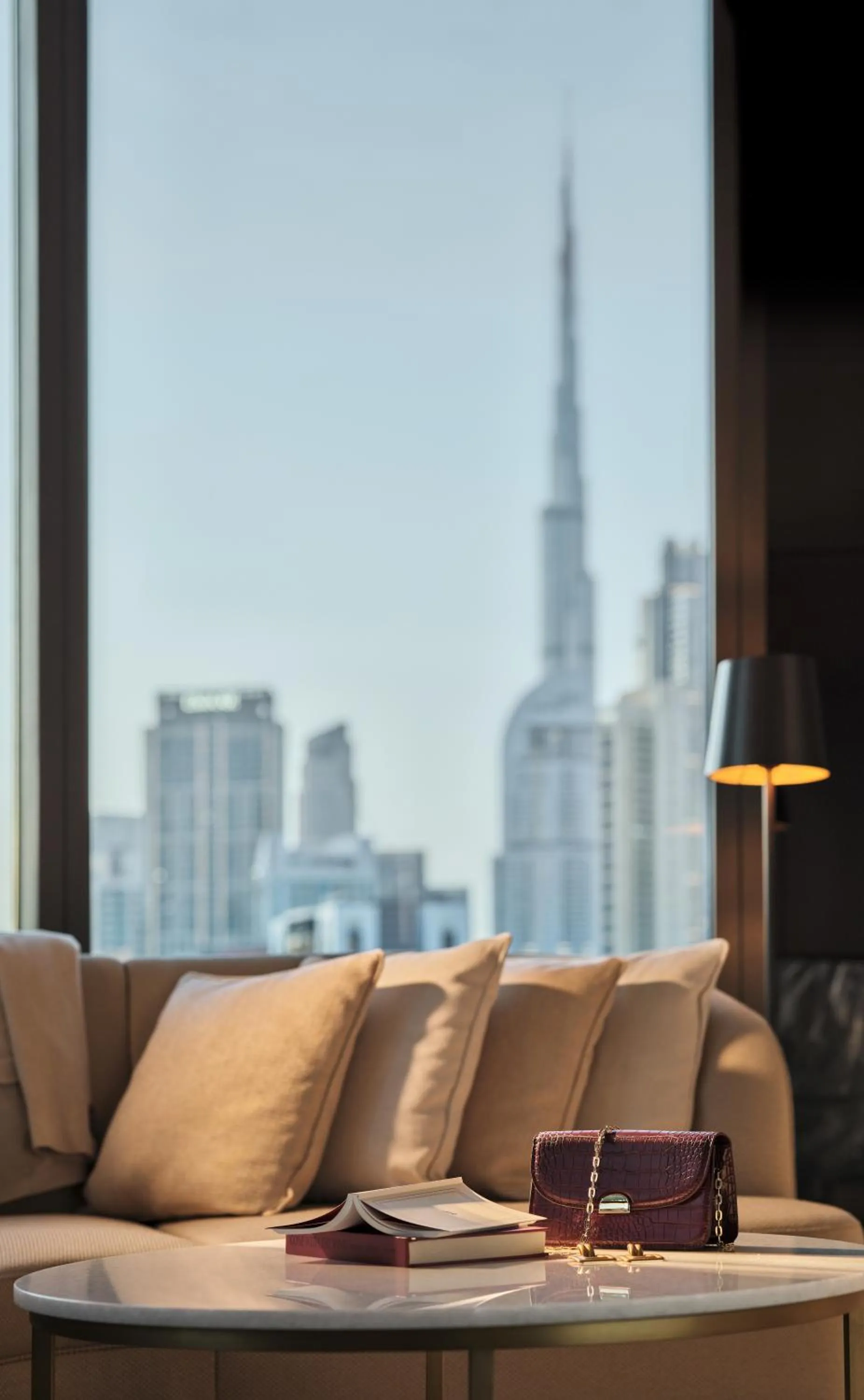 Living room in The Lana - Dorchester Collection