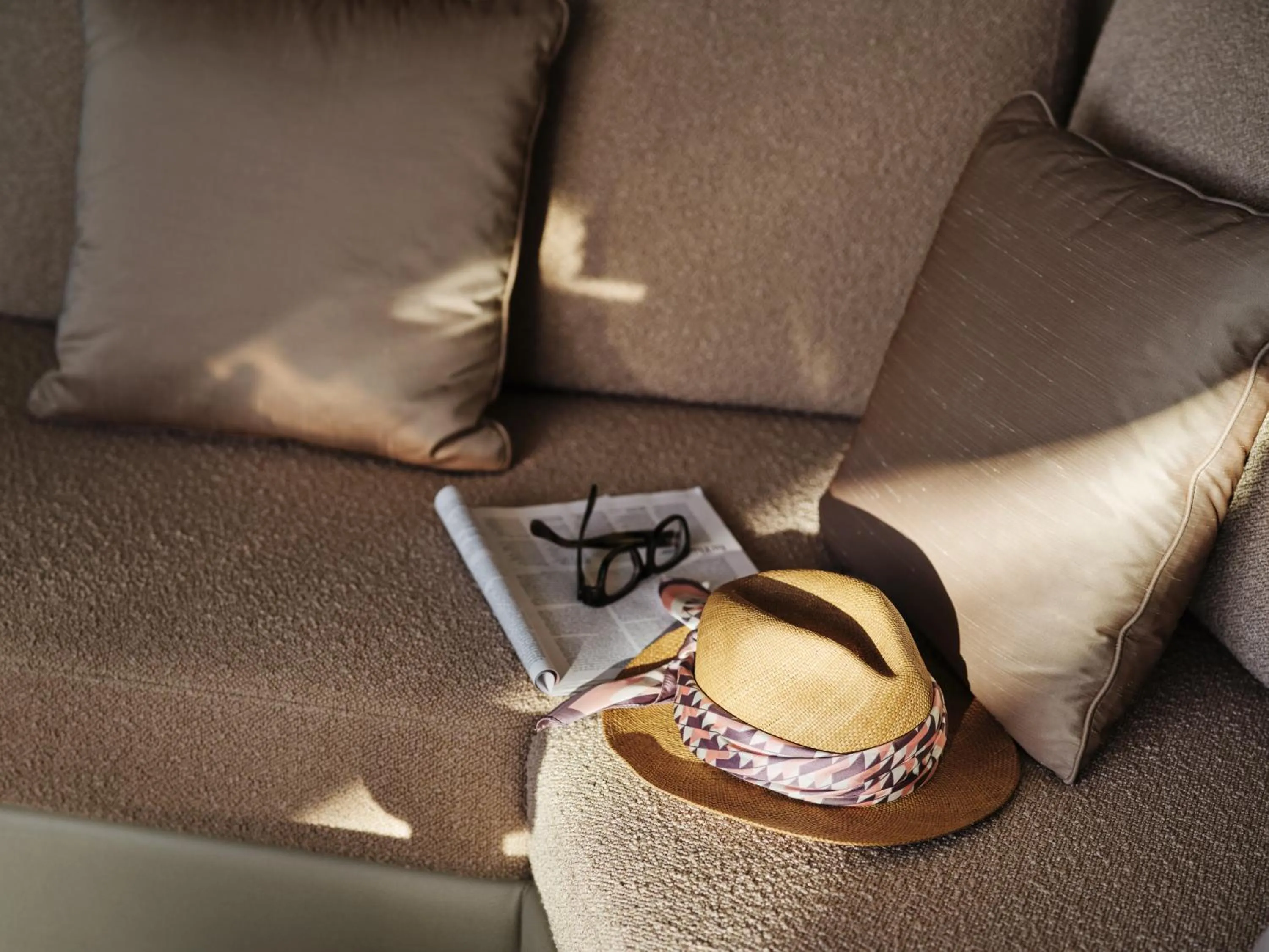 Living room in The Lana - Dorchester Collection