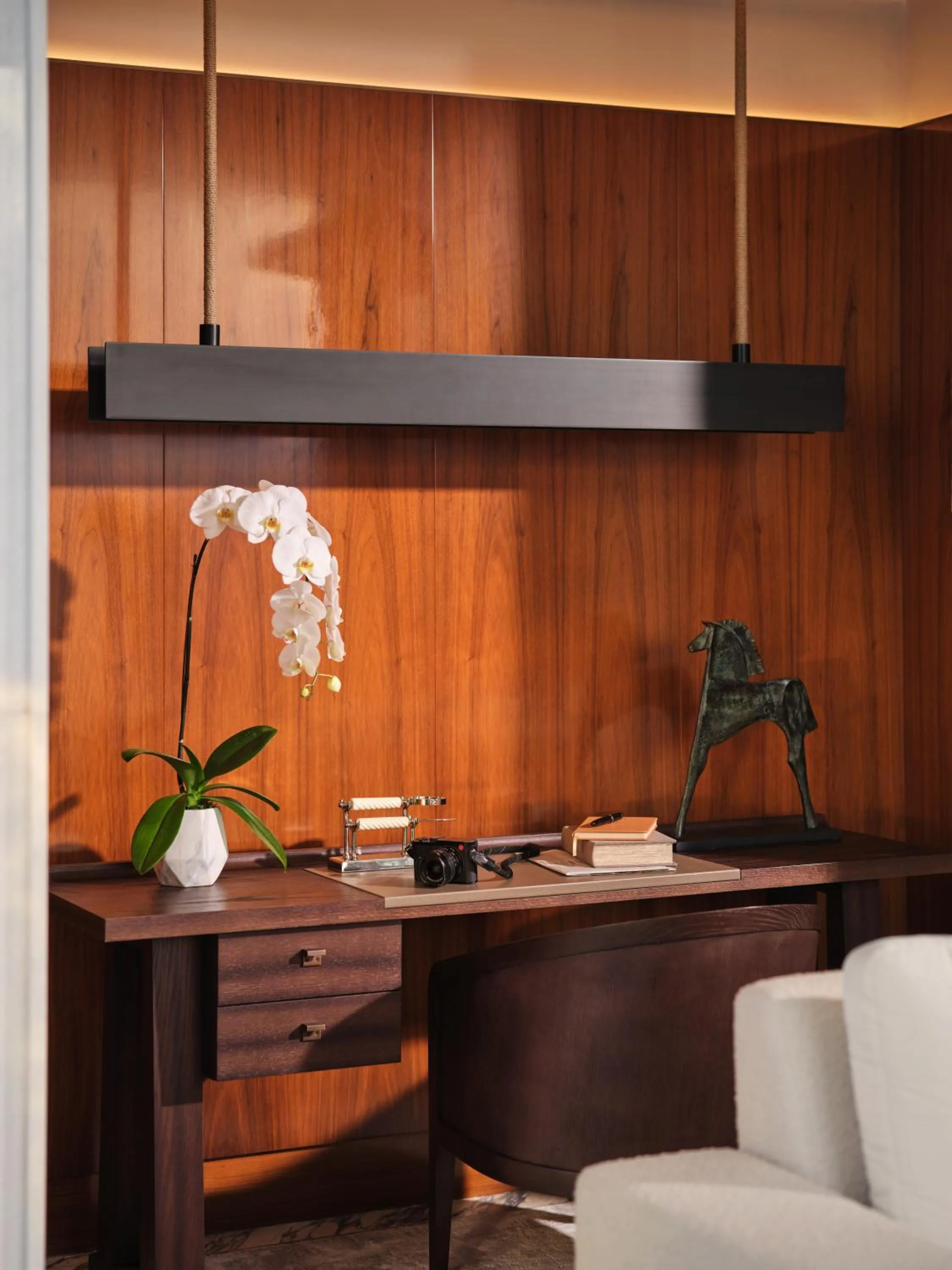 Living room in The Lana - Dorchester Collection