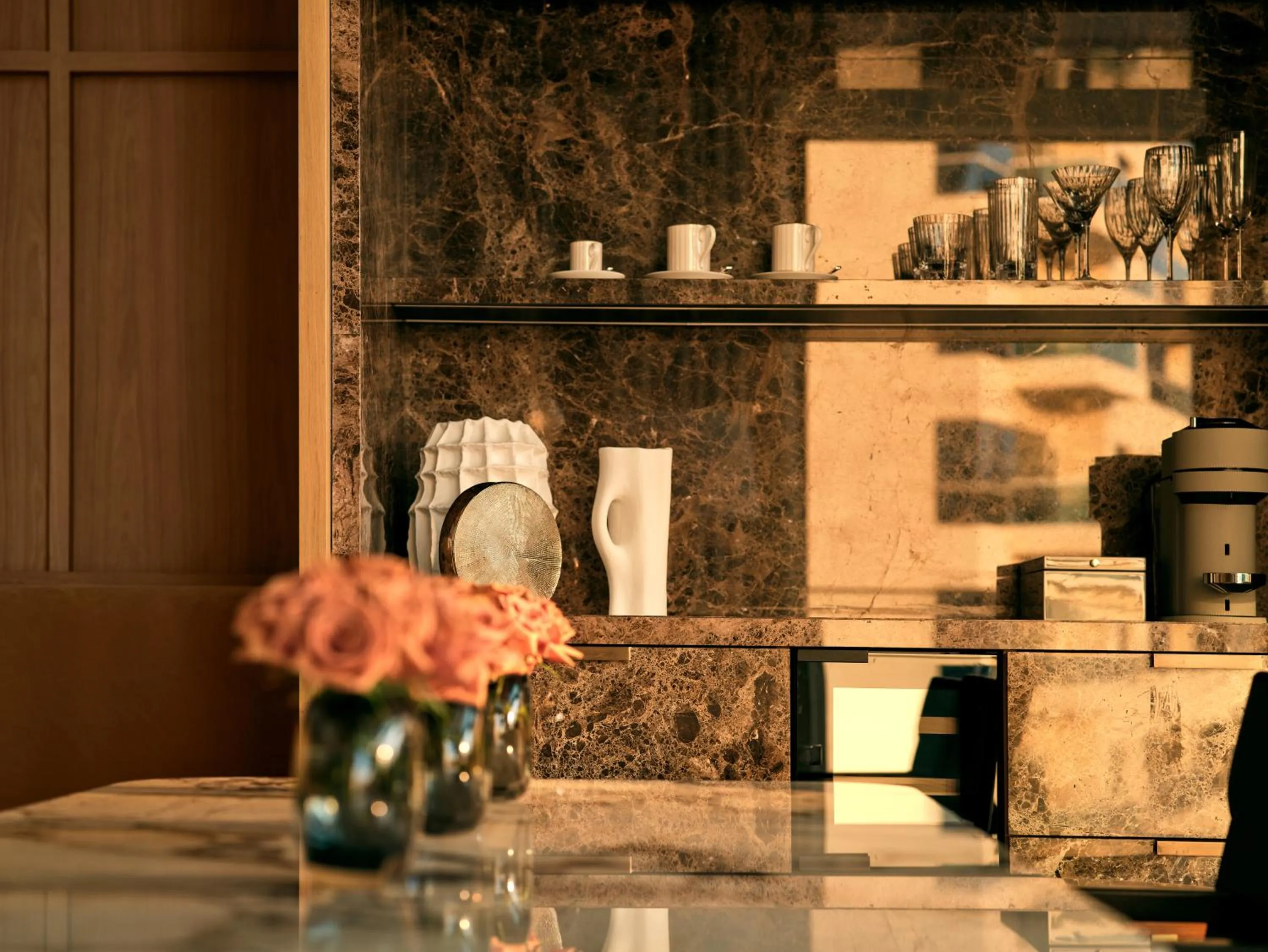 Living room in The Lana - Dorchester Collection