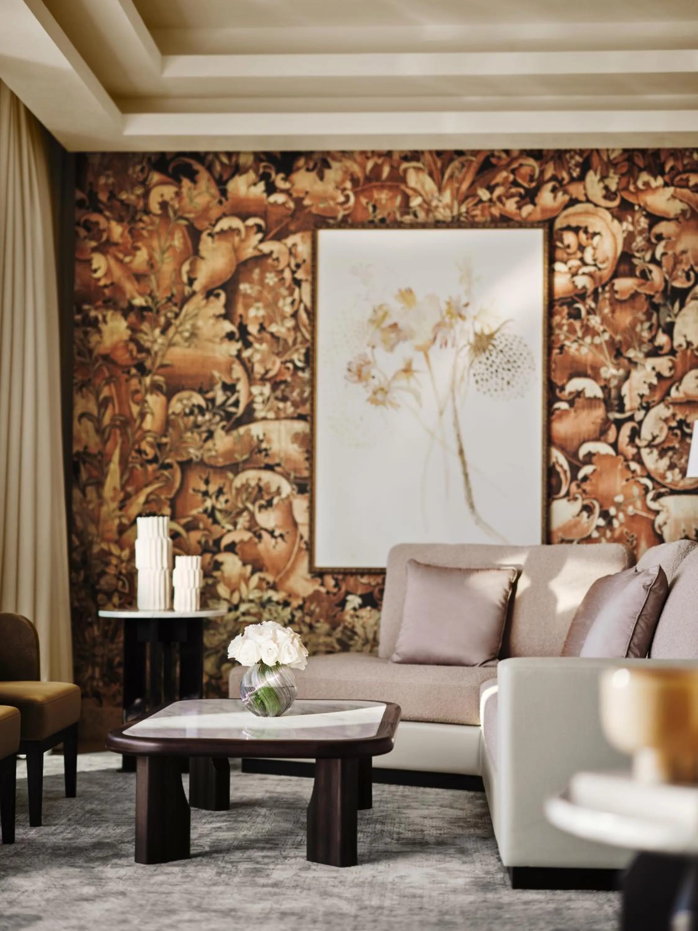 Living room in The Lana - Dorchester Collection