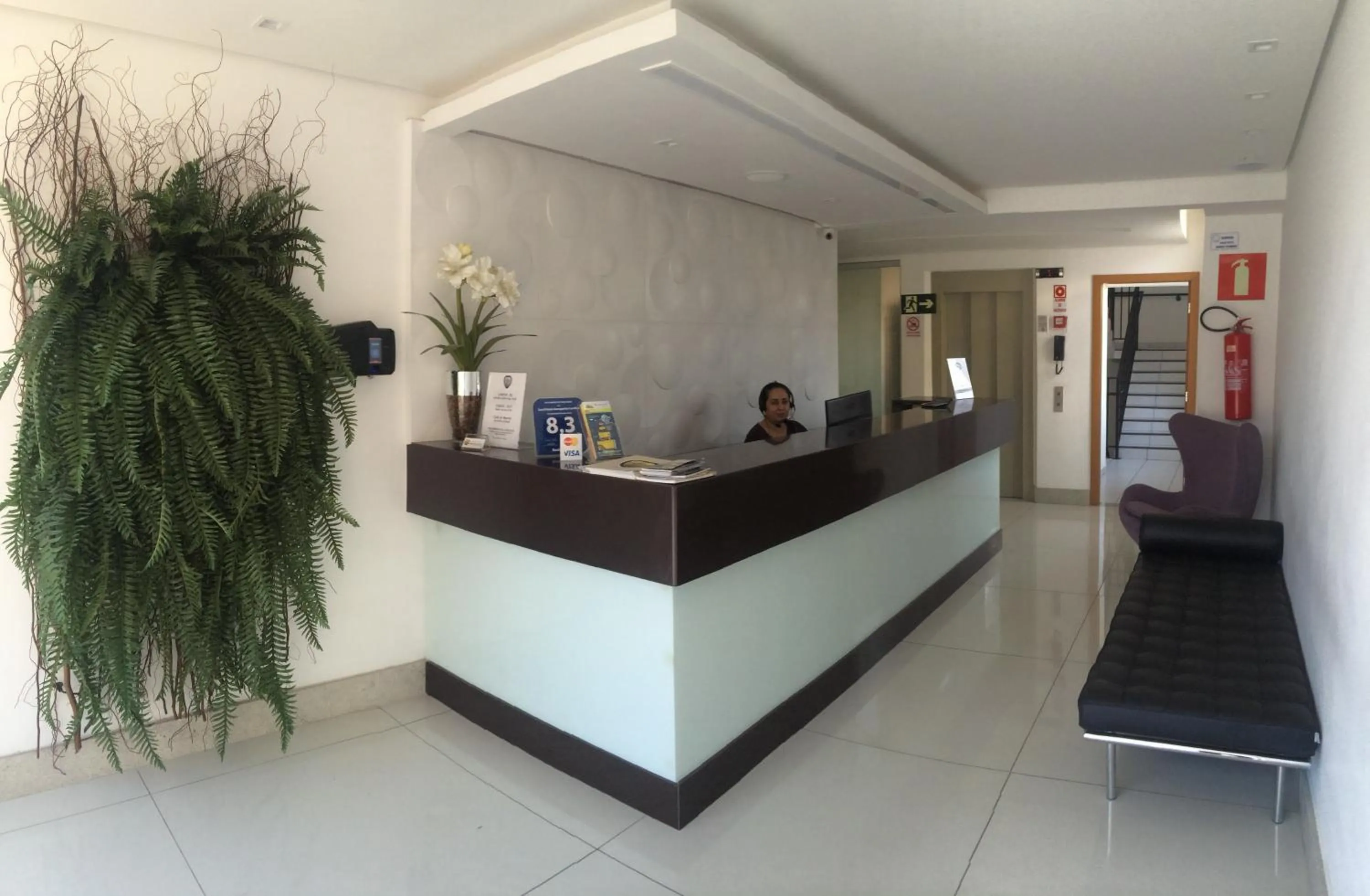 Lobby or reception in Lord Hotel Aeroporto Confins