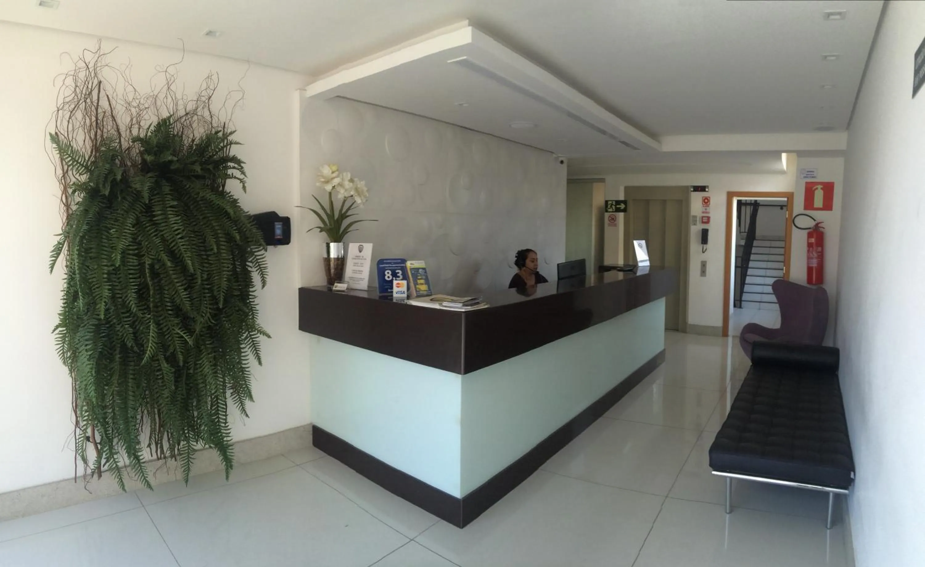 Lobby or reception in Lord Hotel Aeroporto Confins