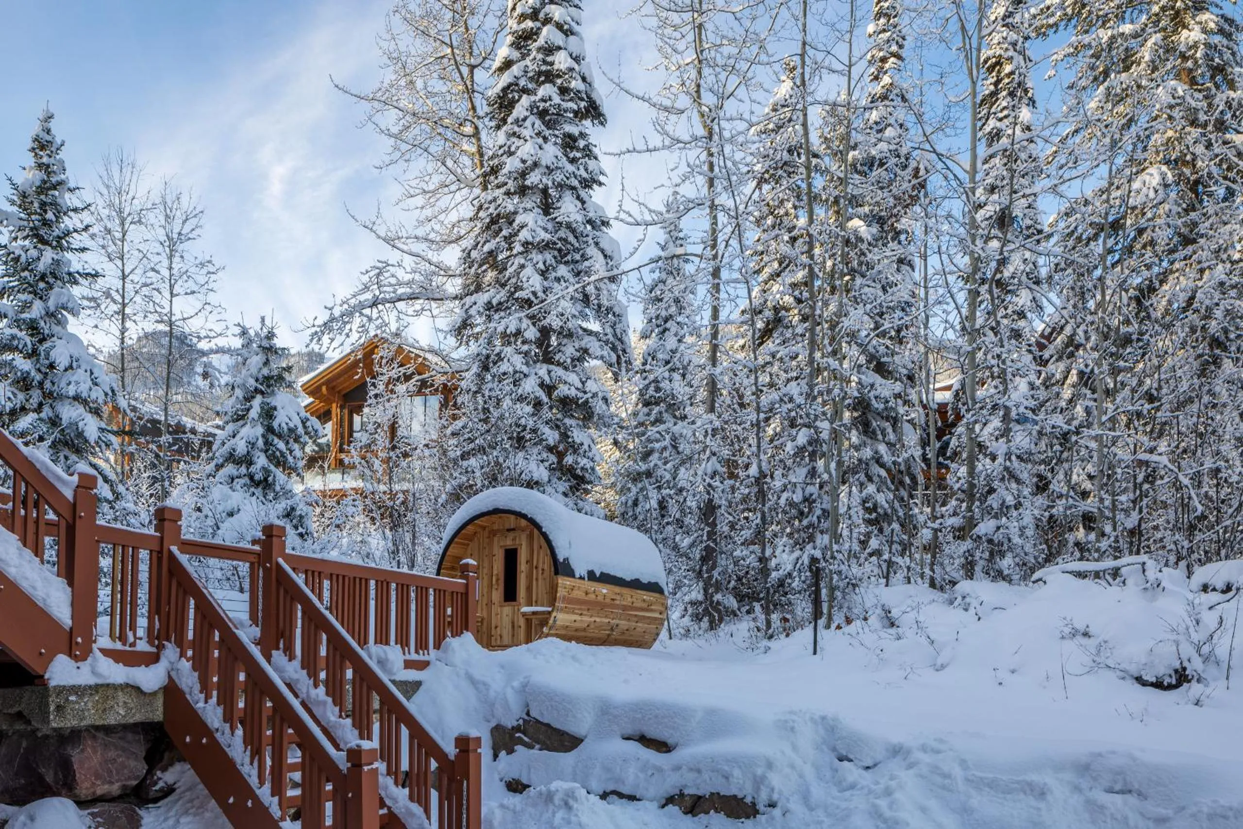 Winter in Copper Horse Lodge