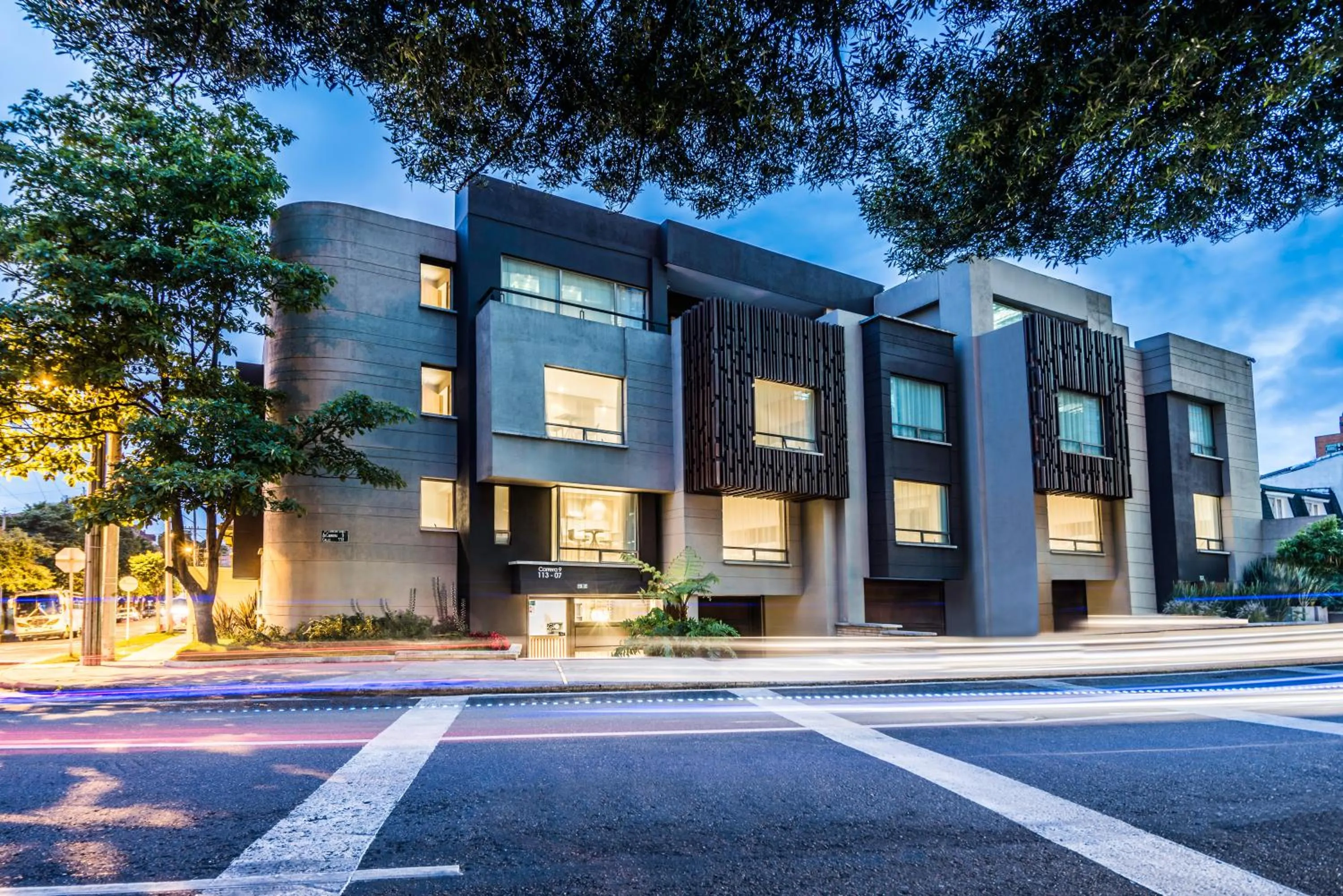 Property building in Hotel Viaggio Teleport City Suites