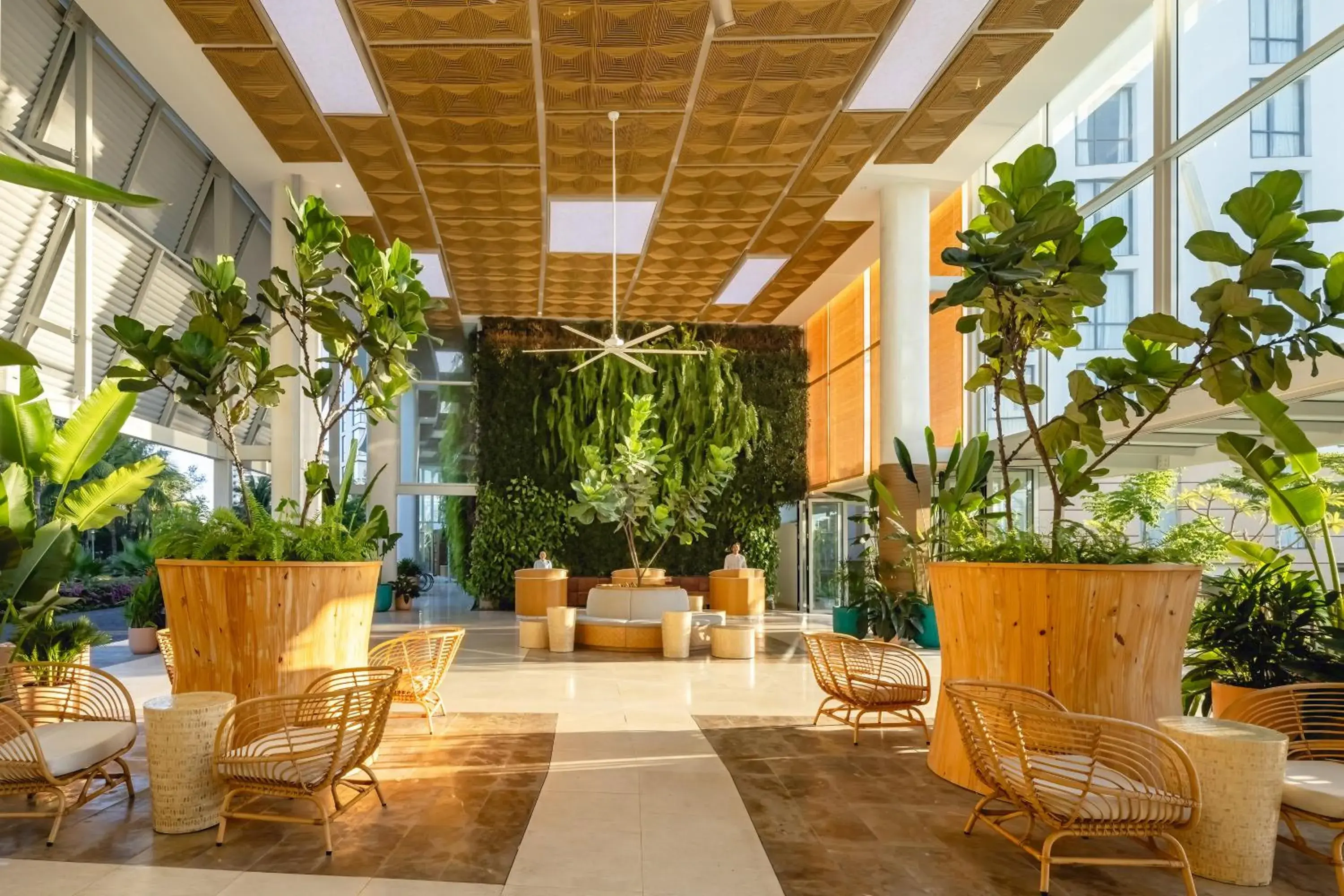 Lobby or reception in Melia Danang Beach Resort Lobby or reception in Melia Danang Beach Resort