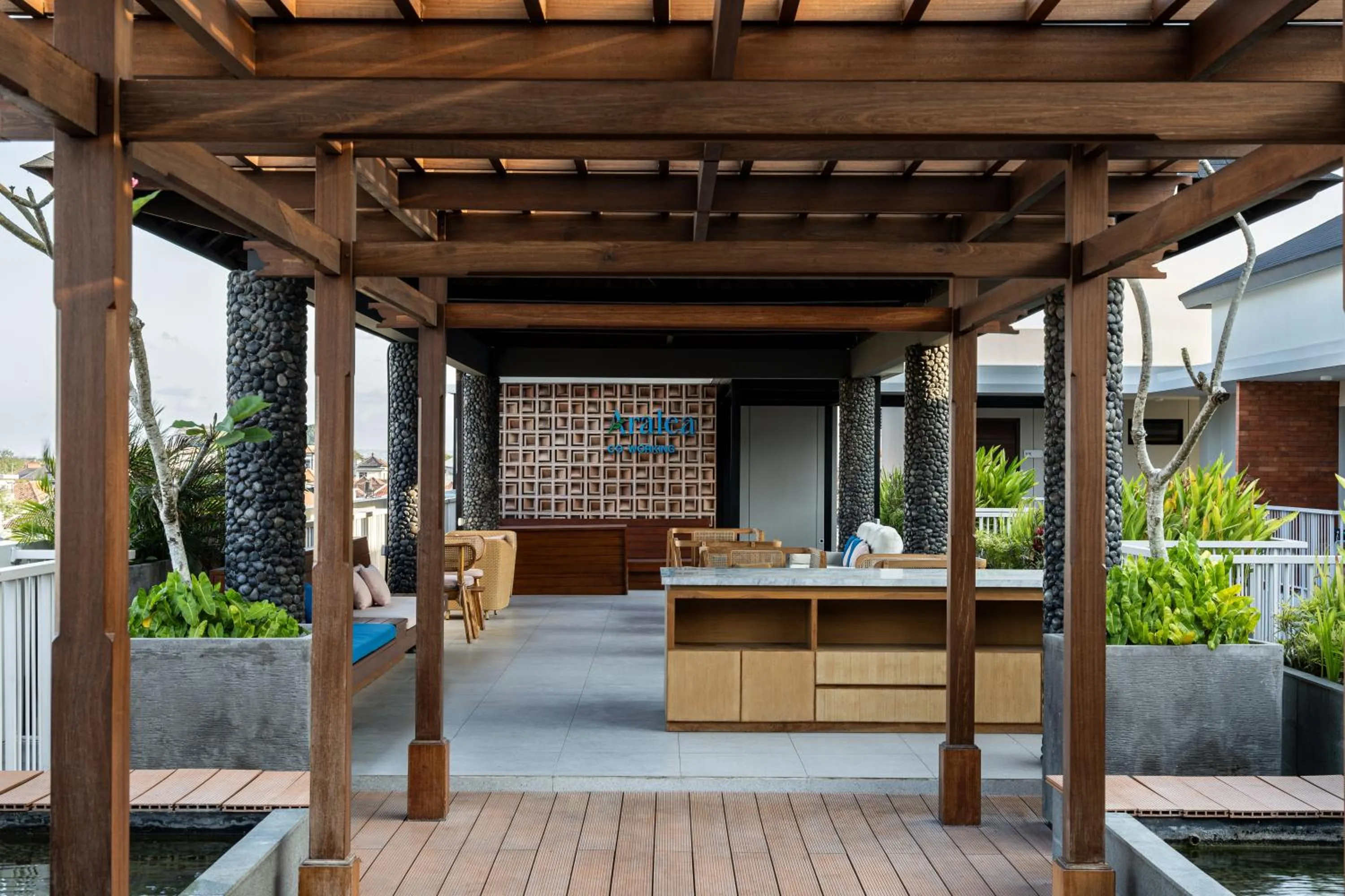 Property building in Aralea Coliving