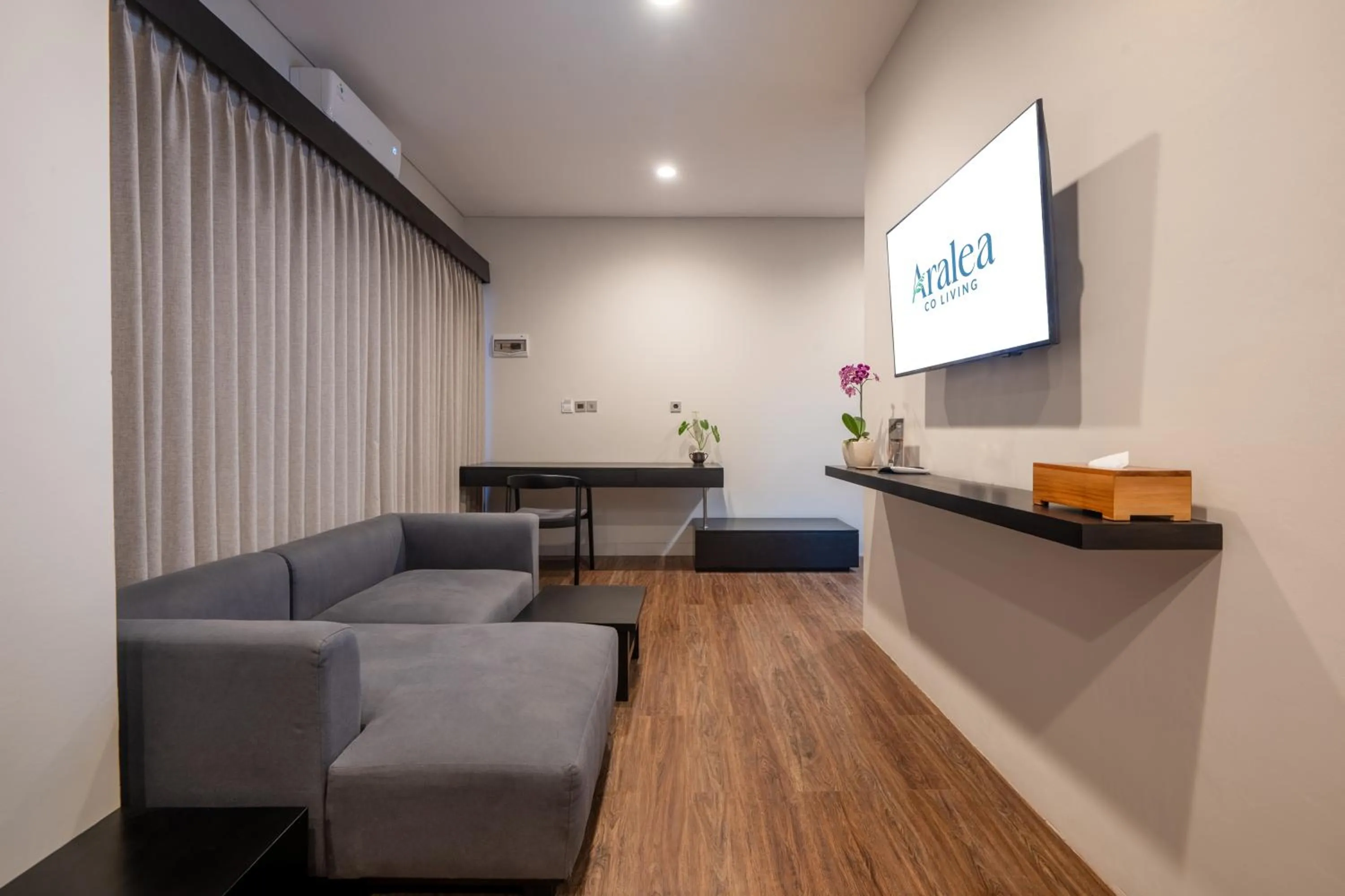 Bed in Aralea Coliving