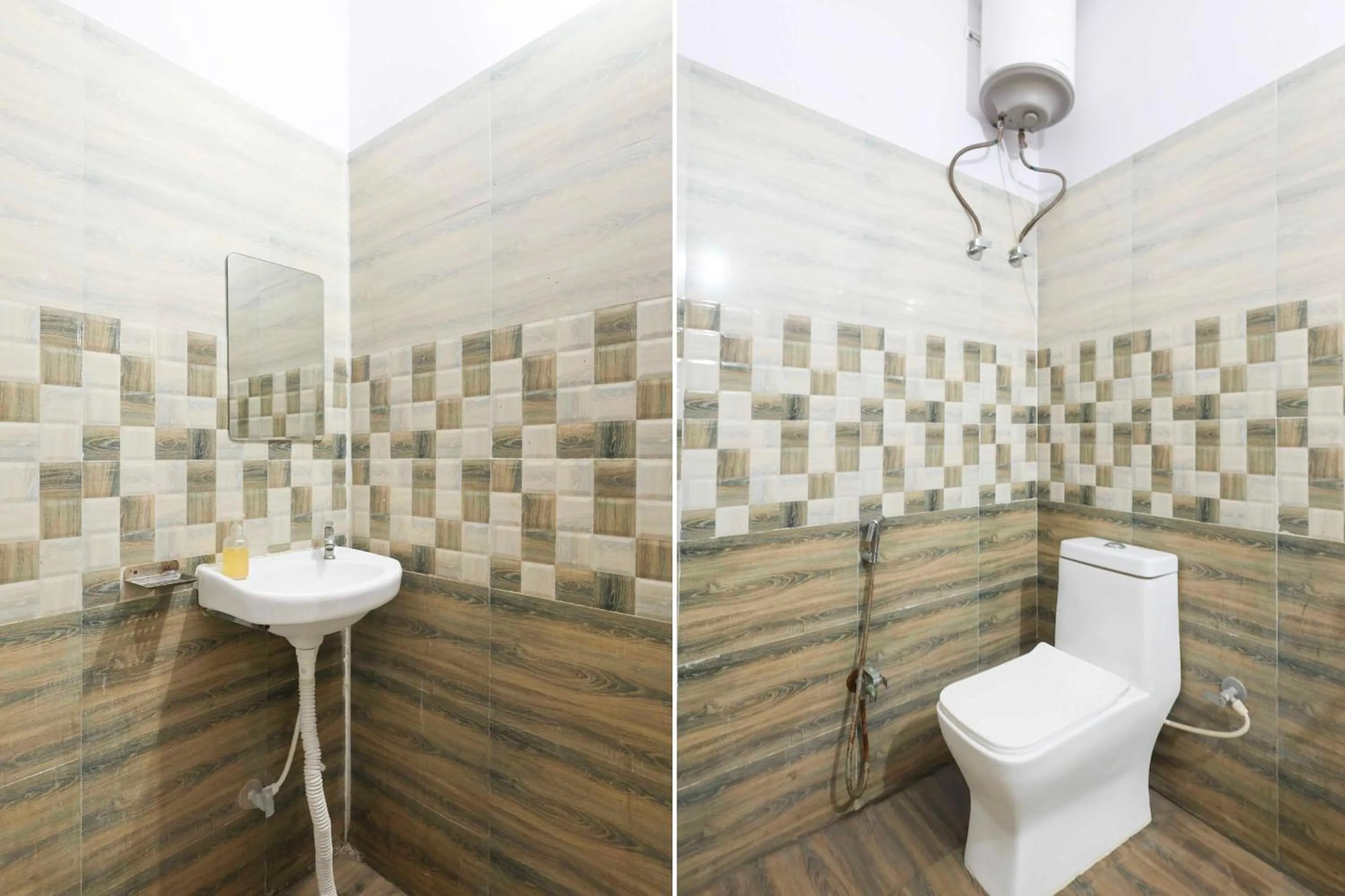 Bathroom in Hotel O The Suncity