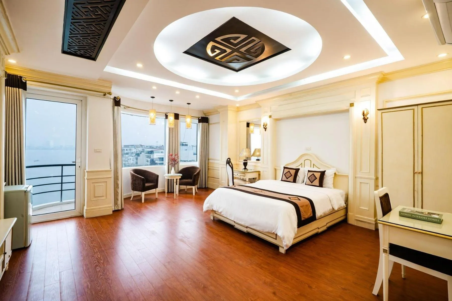 Bed in Wild Lotus Hotel Apartment 2