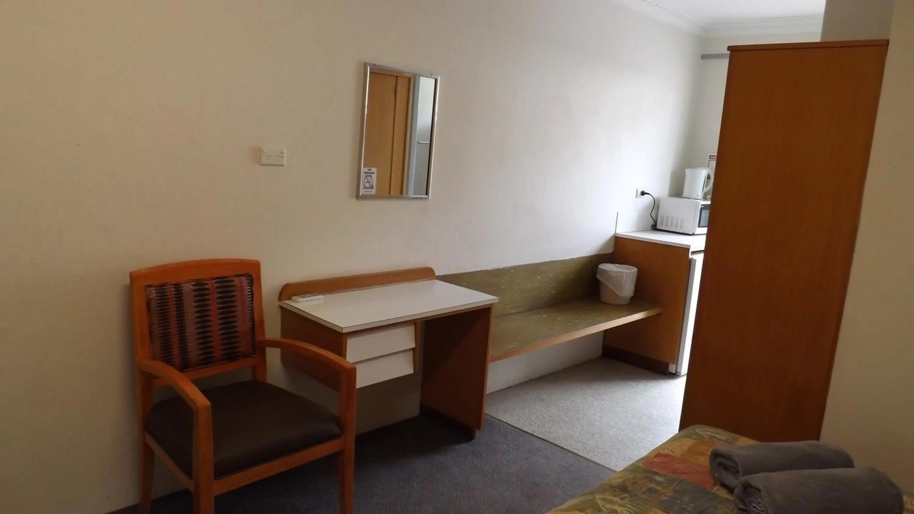 Seating area in Collie Motel