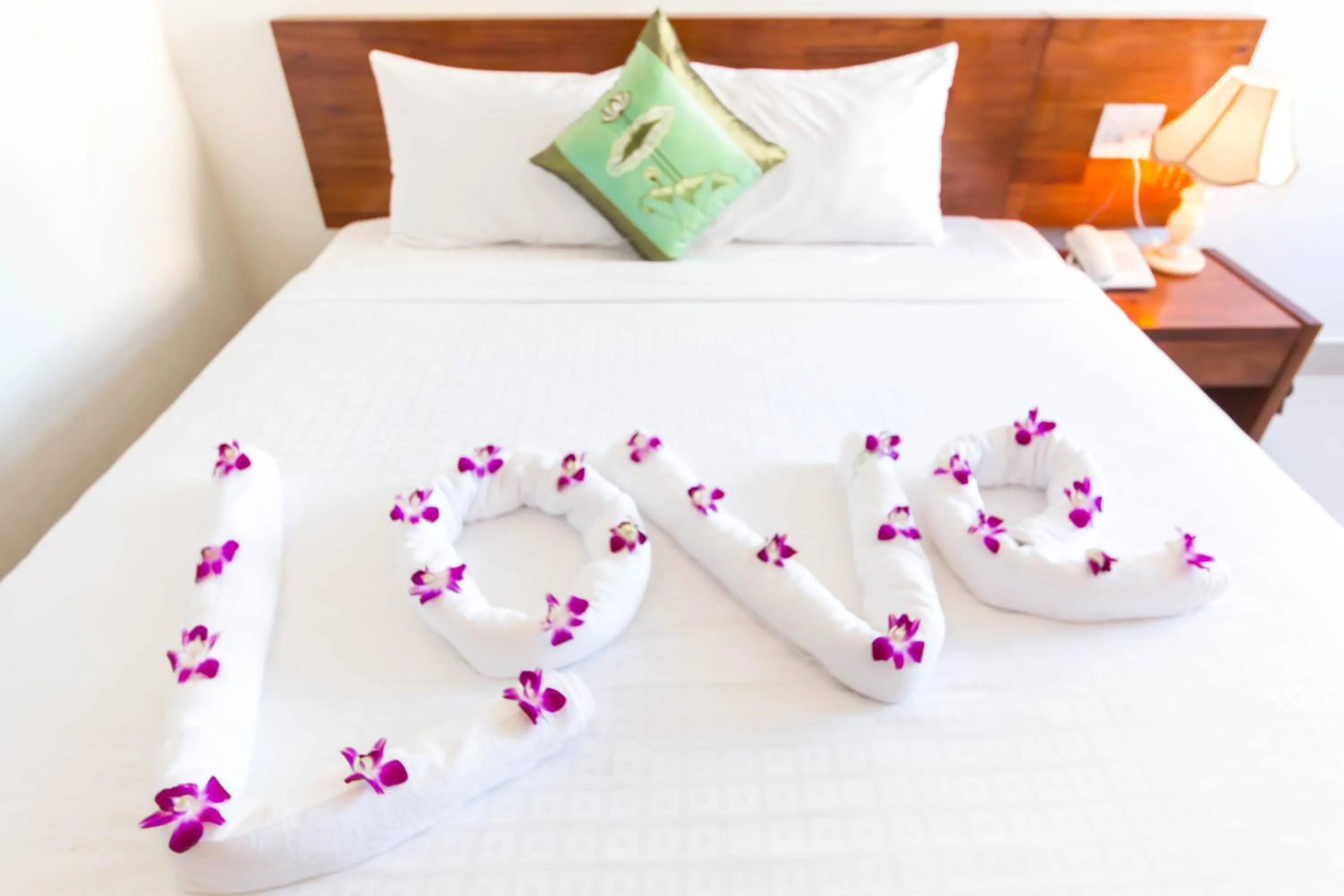 Bed in Kiên Cường 2 Hotel