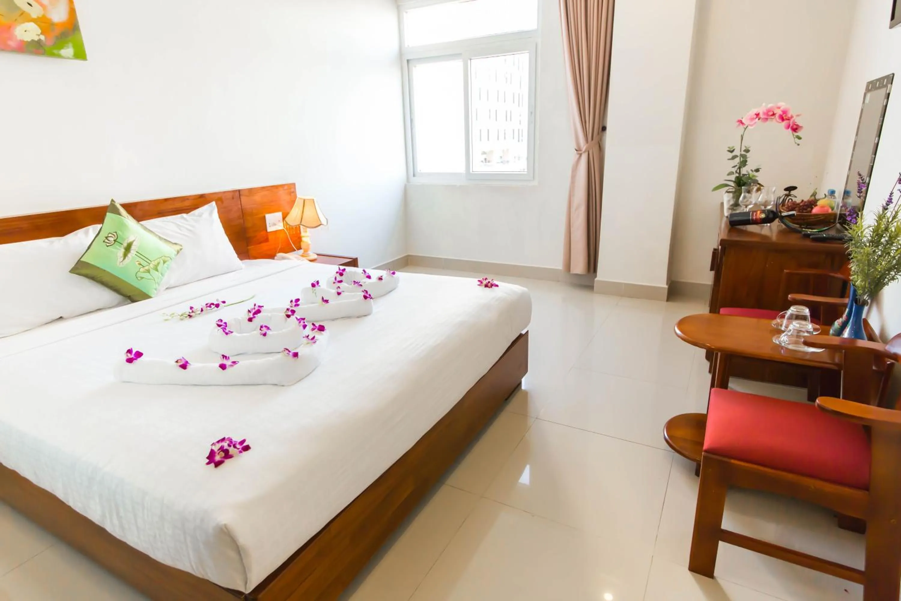 Bed in Kiên Cường 2 Hotel