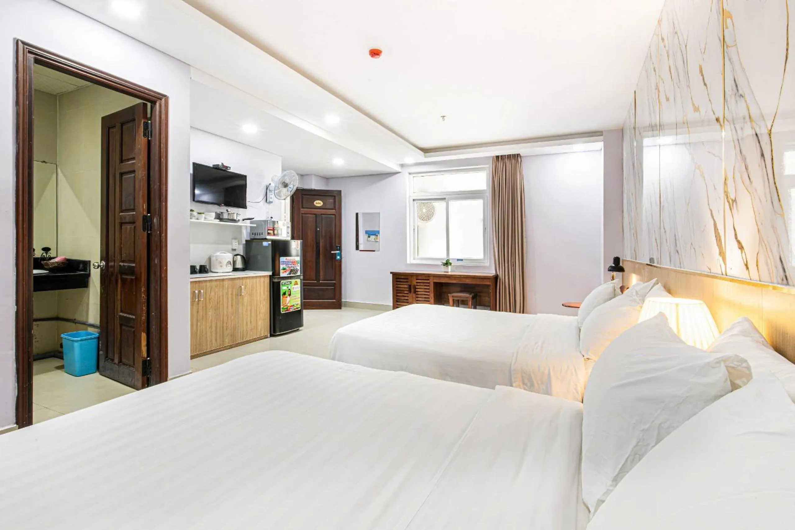 Bed in Kiên Cường 2 Hotel