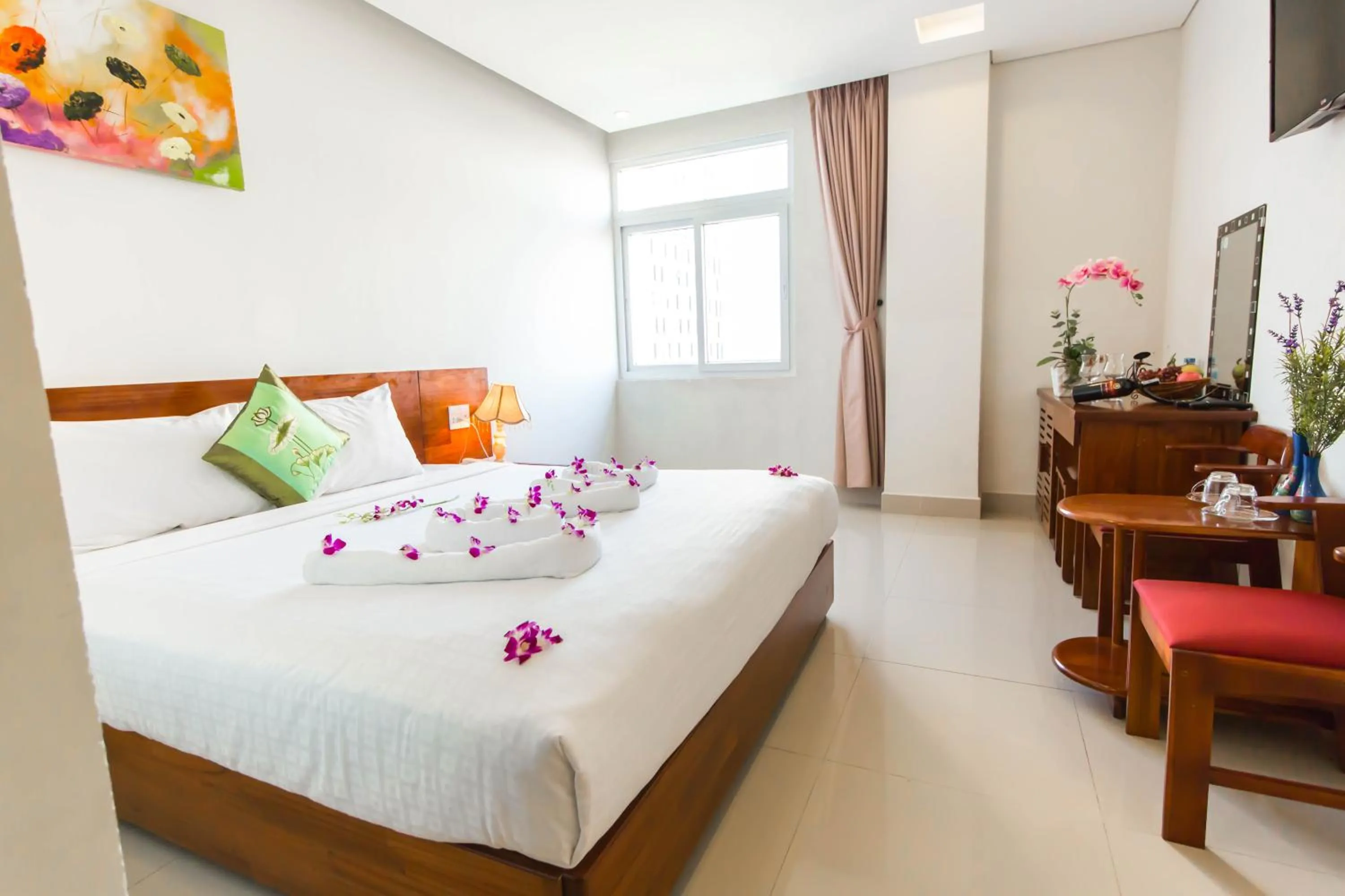 Bed in Kiên Cường 2 Hotel