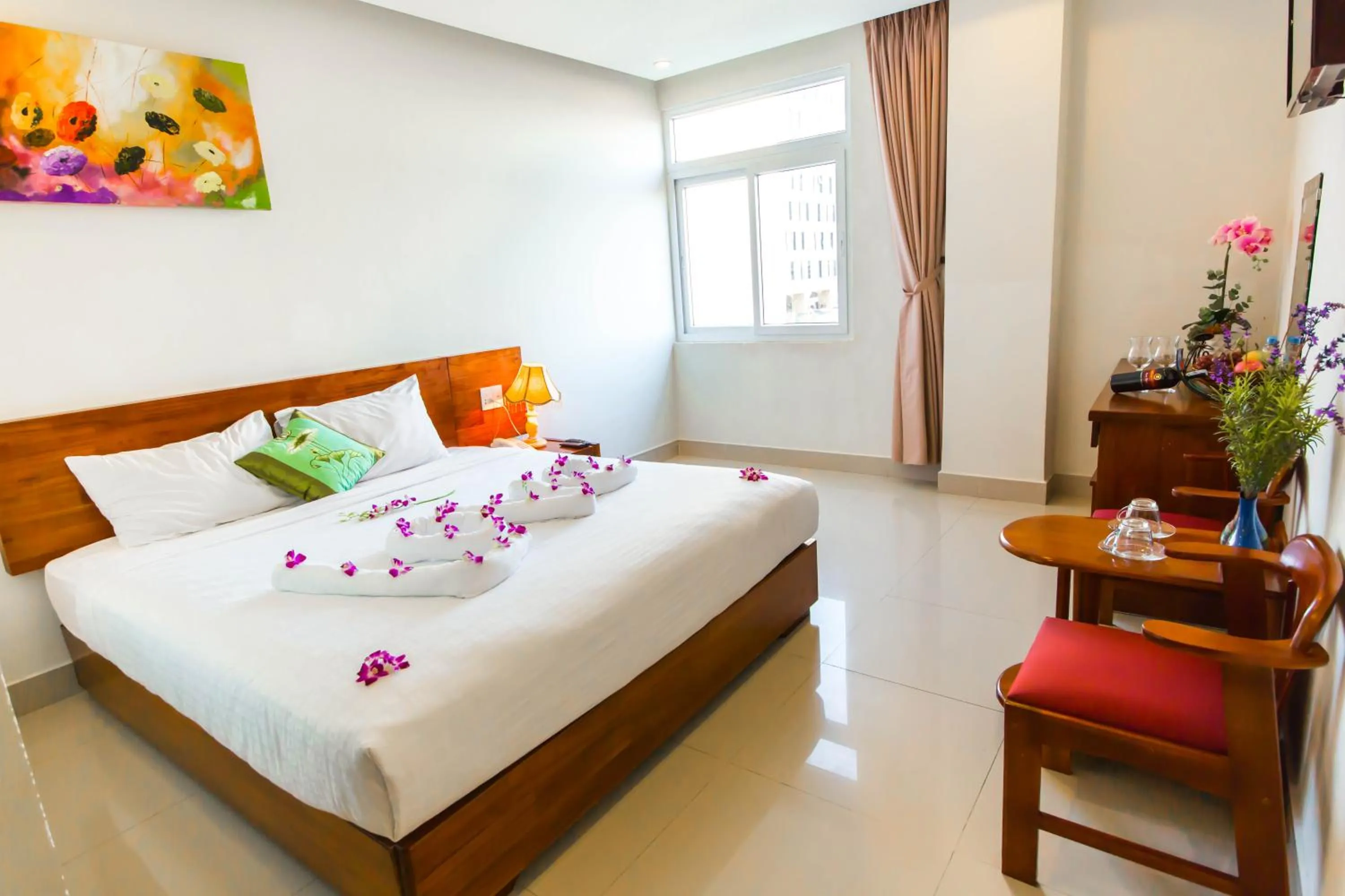 Bed in Kiên Cường 2 Hotel