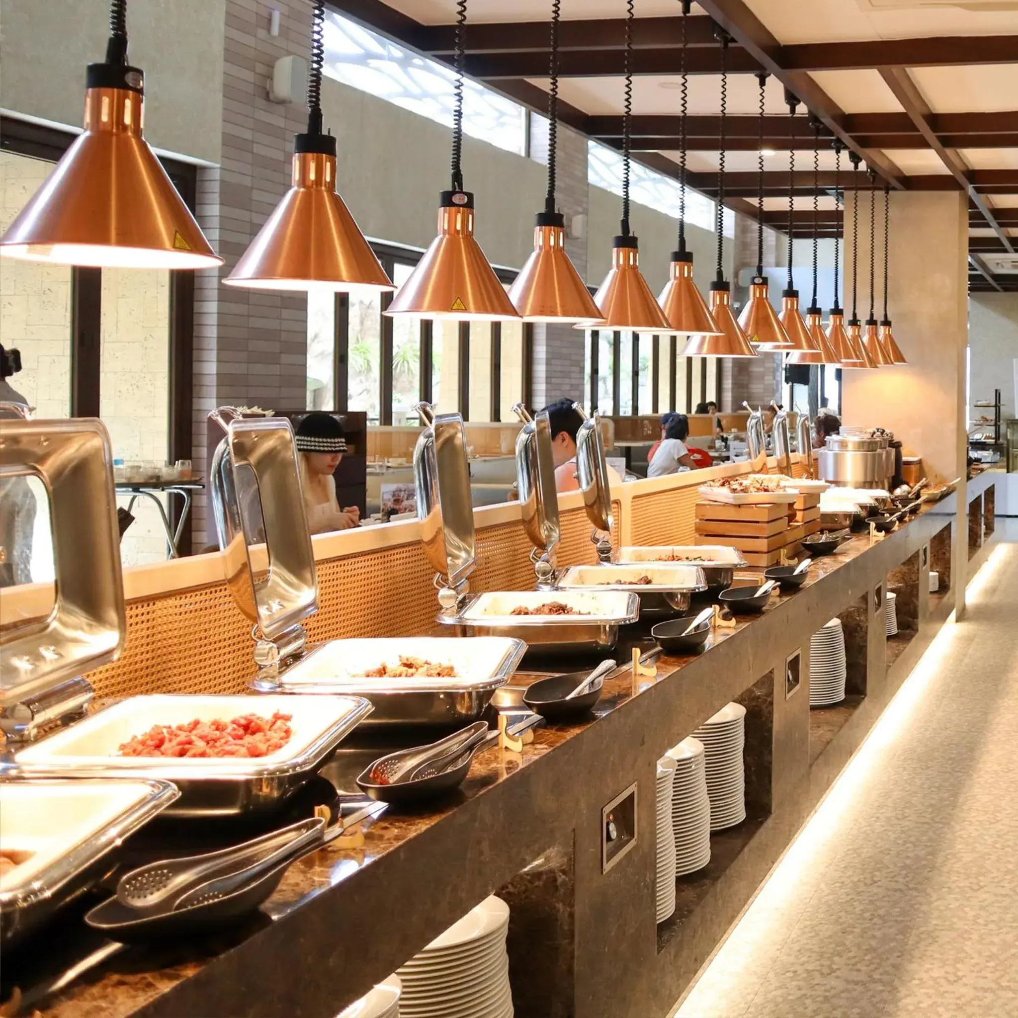 Breakfast in Mandarin Bay Resort and Spa Breakfast in Mandarin Bay Resort and Spa