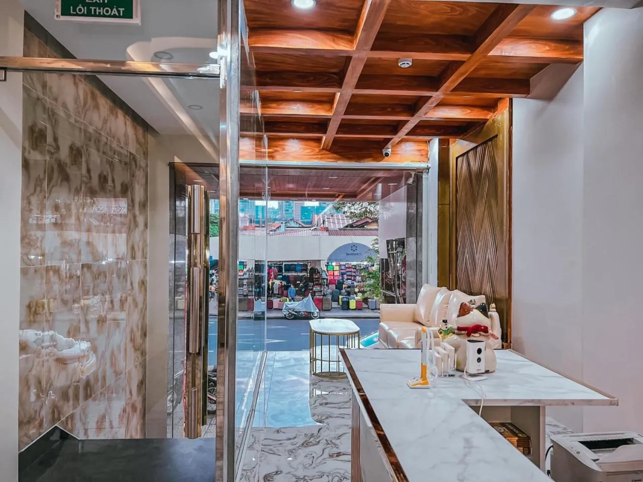 City view in Song Anh 1 Hotel