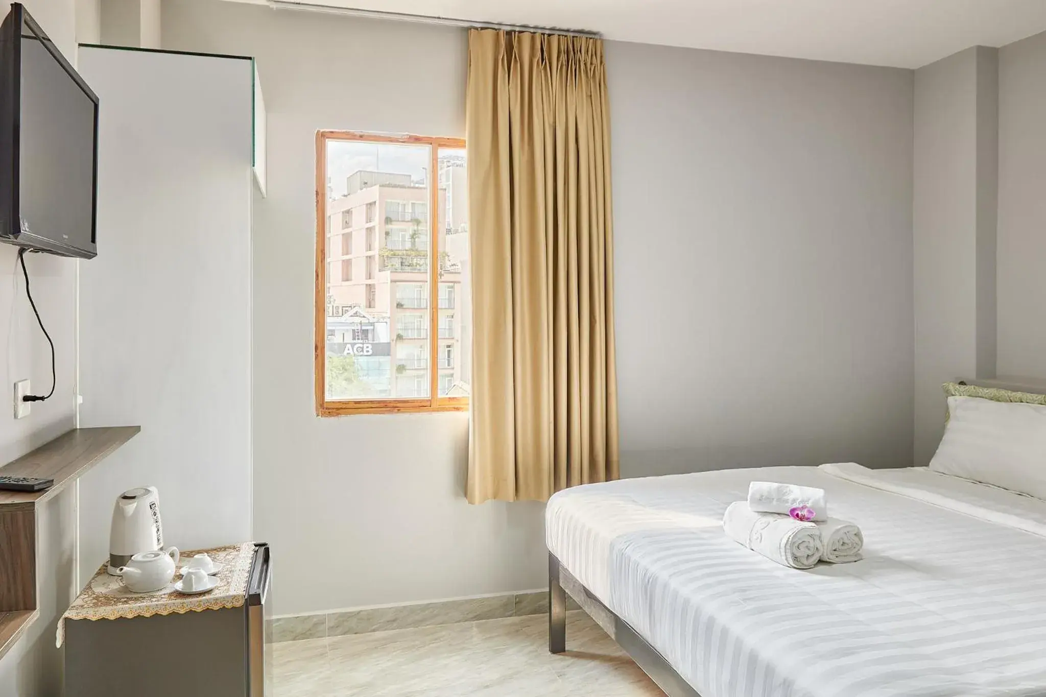 Bed in Song Anh 1 Hotel Bed in Song Anh 1 Hotel