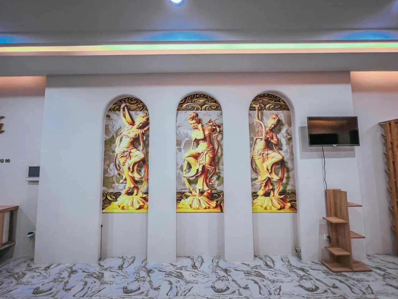 Living room in Song Anh 1 Hotel