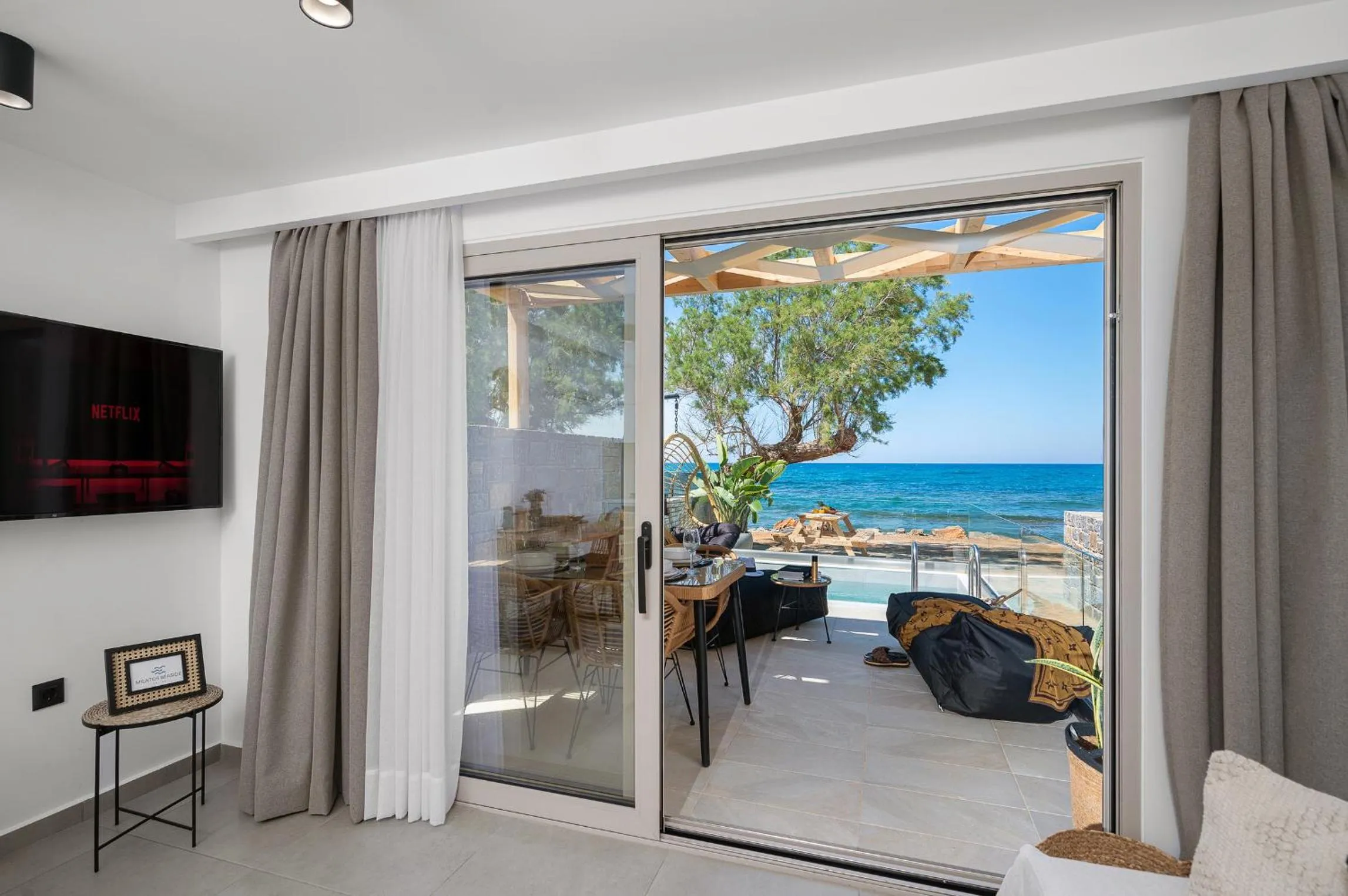 Natural landscape in Milatos Seaside Suites