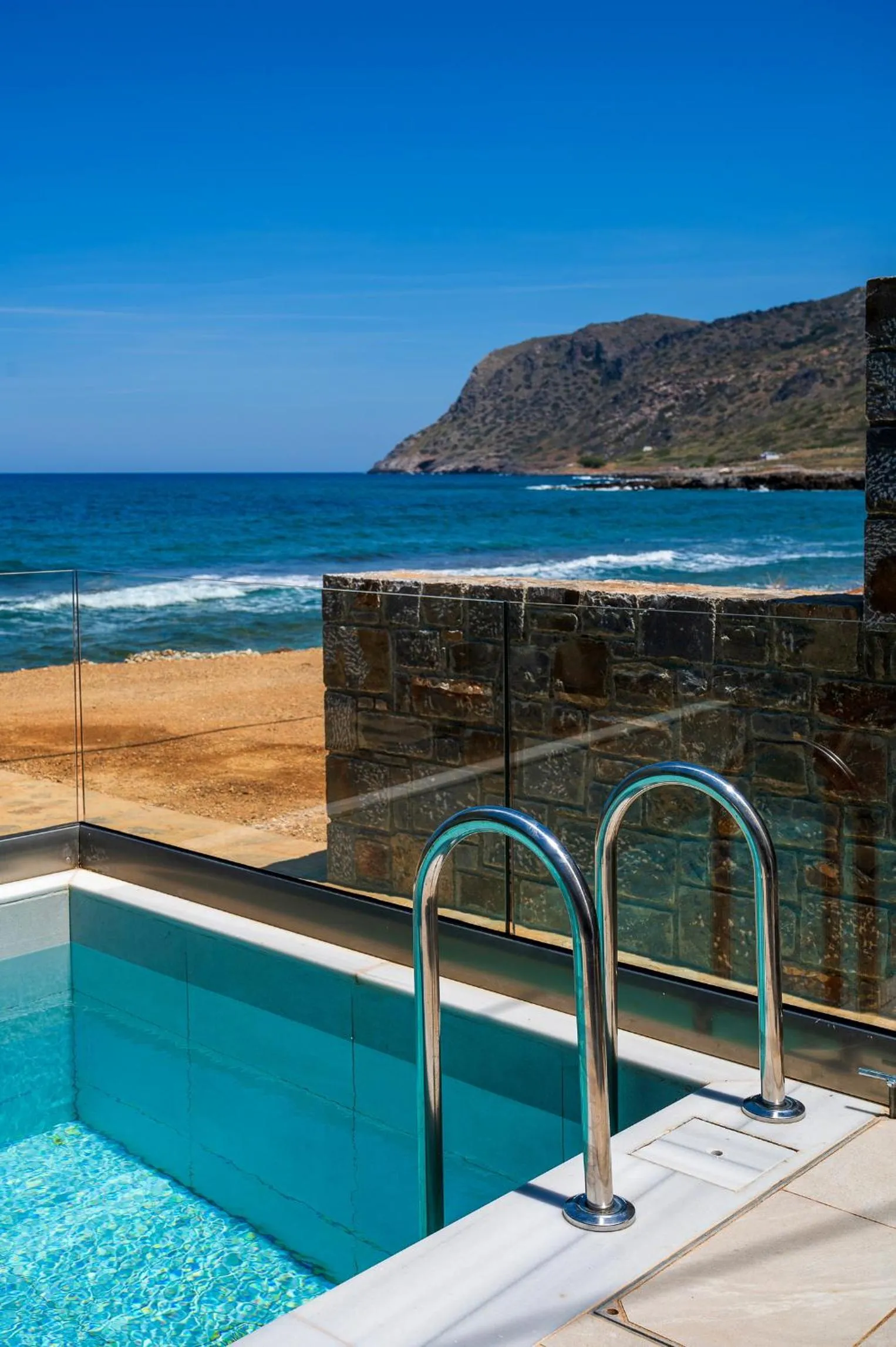 Natural landscape in Milatos Seaside Suites