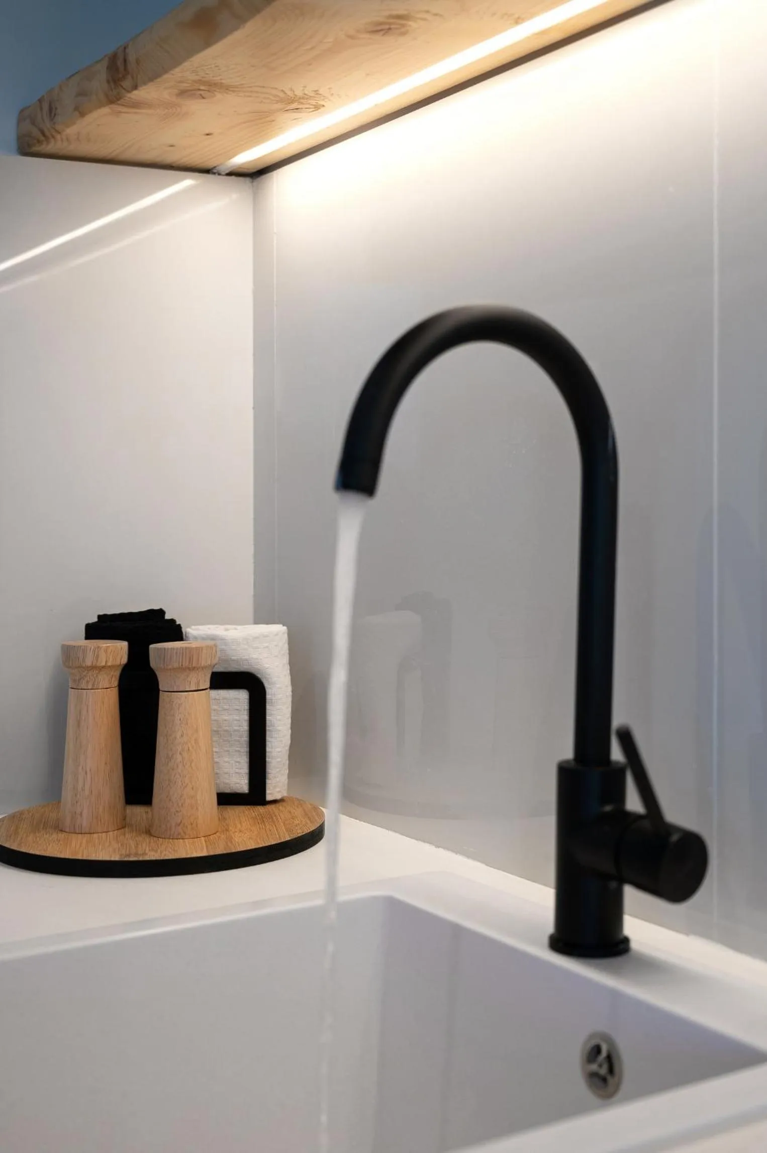 Kitchen or kitchenette in Milatos Seaside Suites