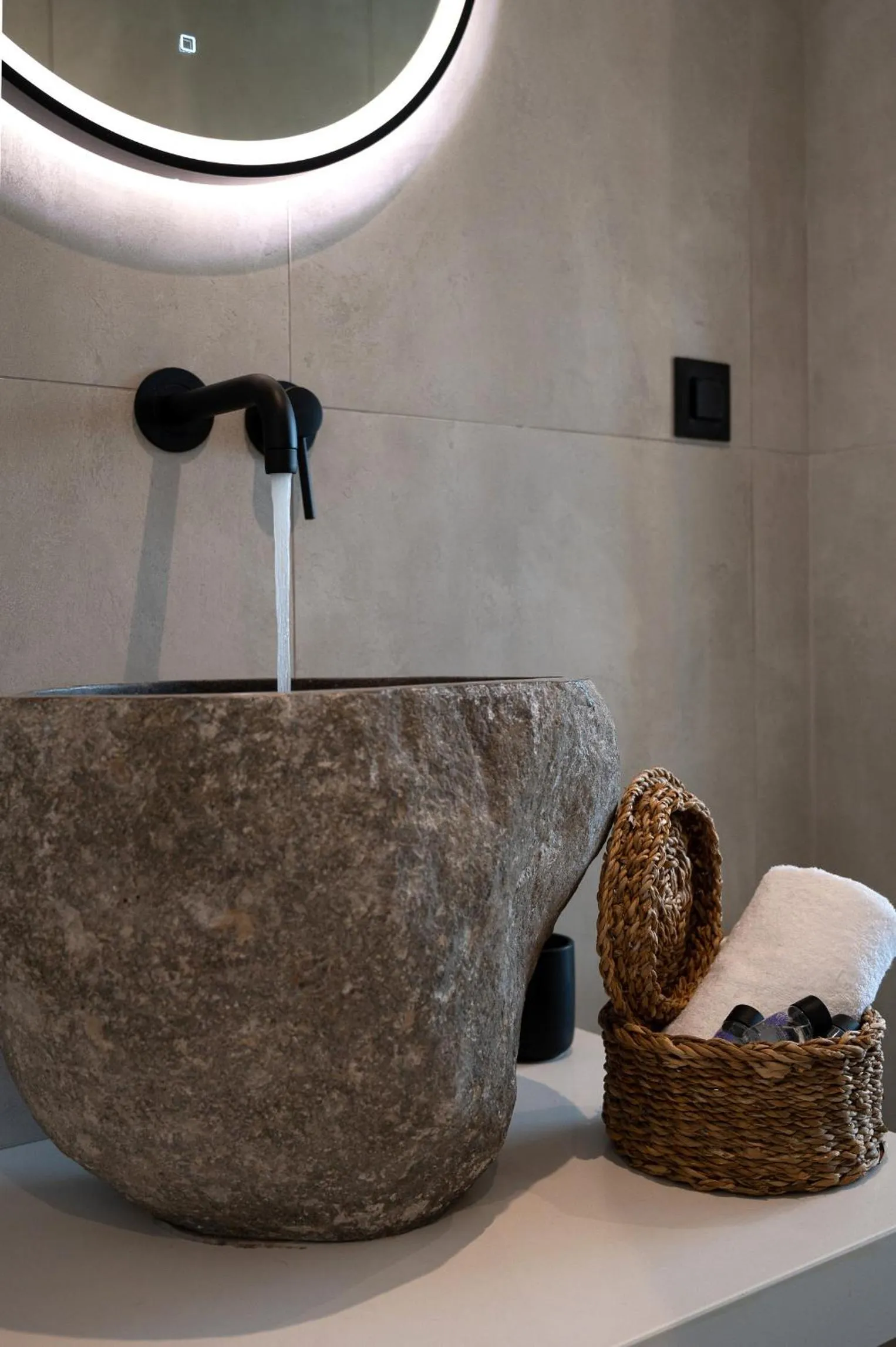 Bathroom in Milatos Seaside Suites