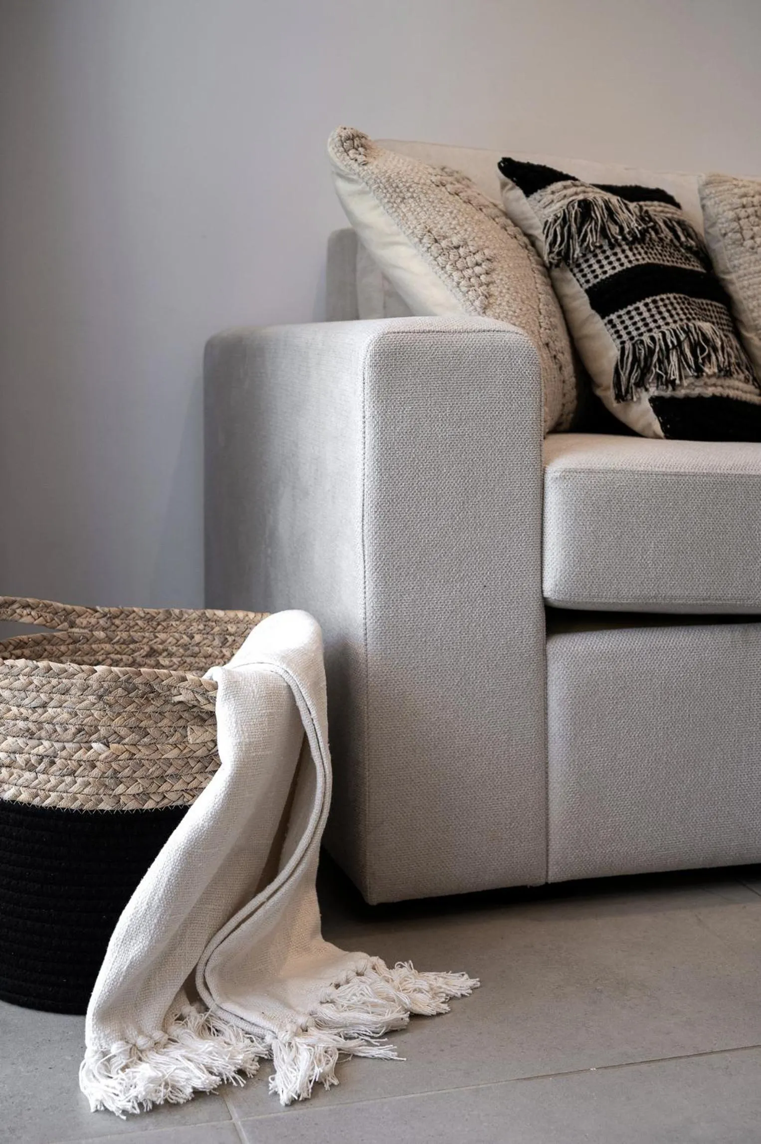 Living room in Milatos Seaside Suites