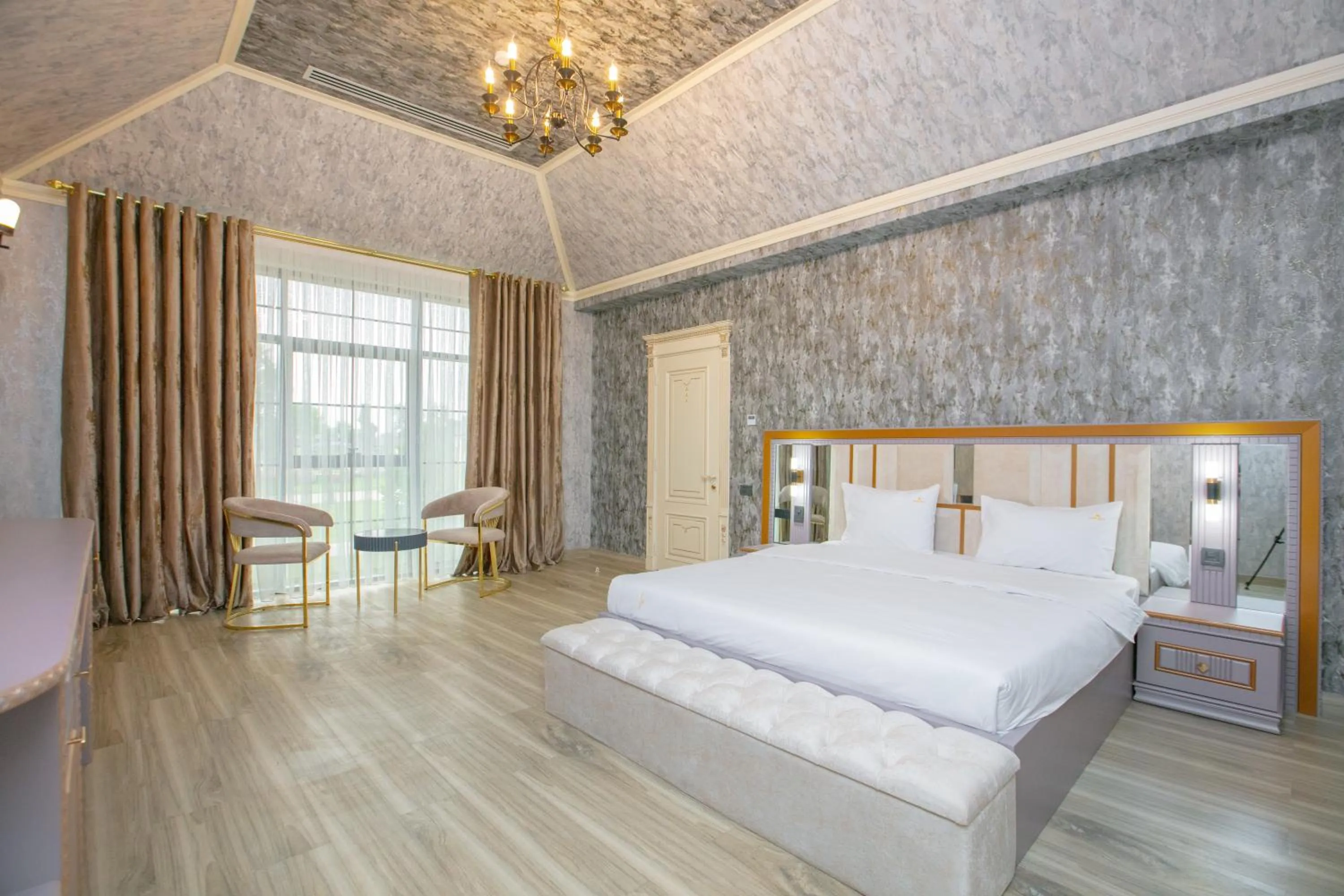 Bedroom, Bed in Nohur Hotel Gabala