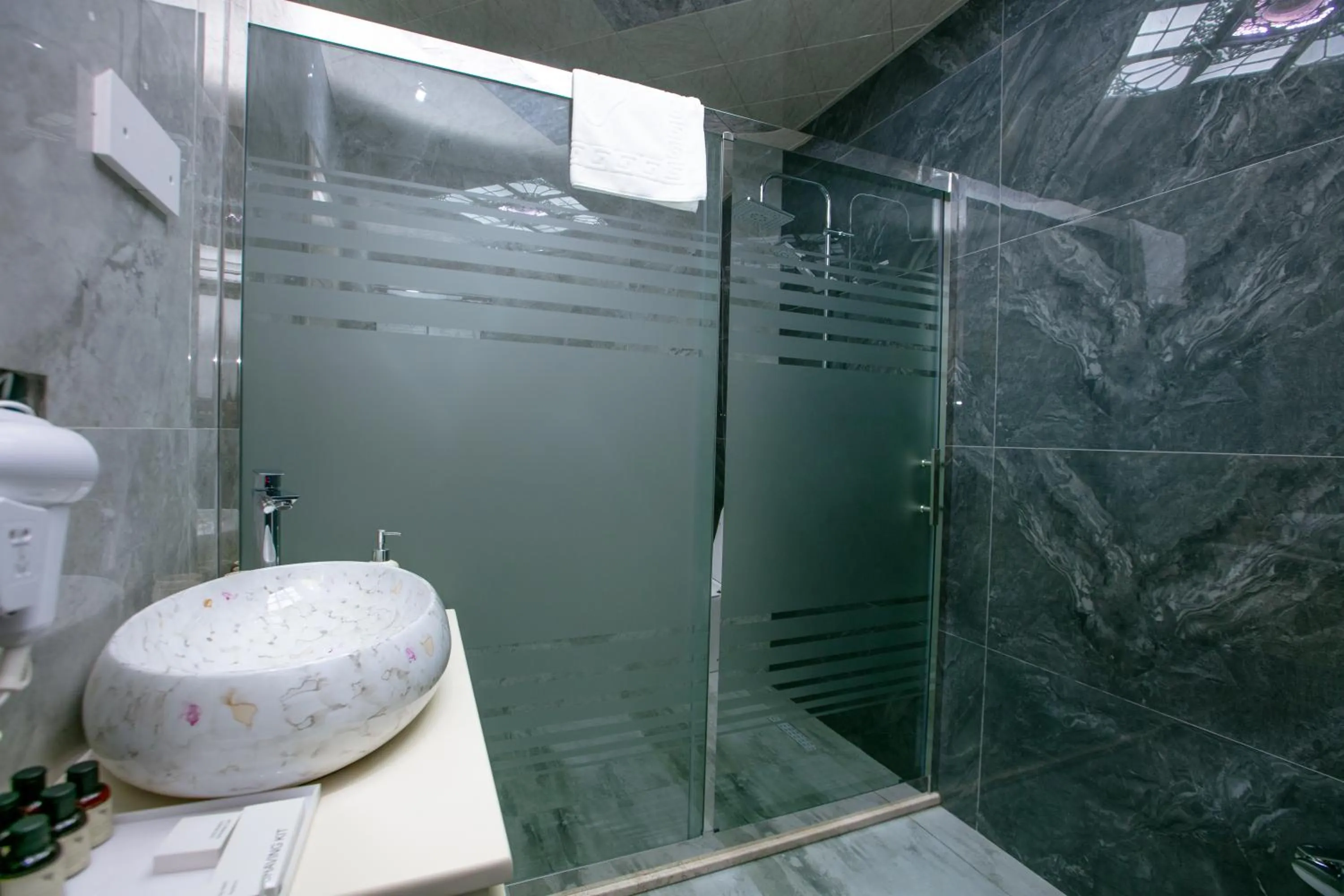 Bathroom in Nohur Hotel Gabala