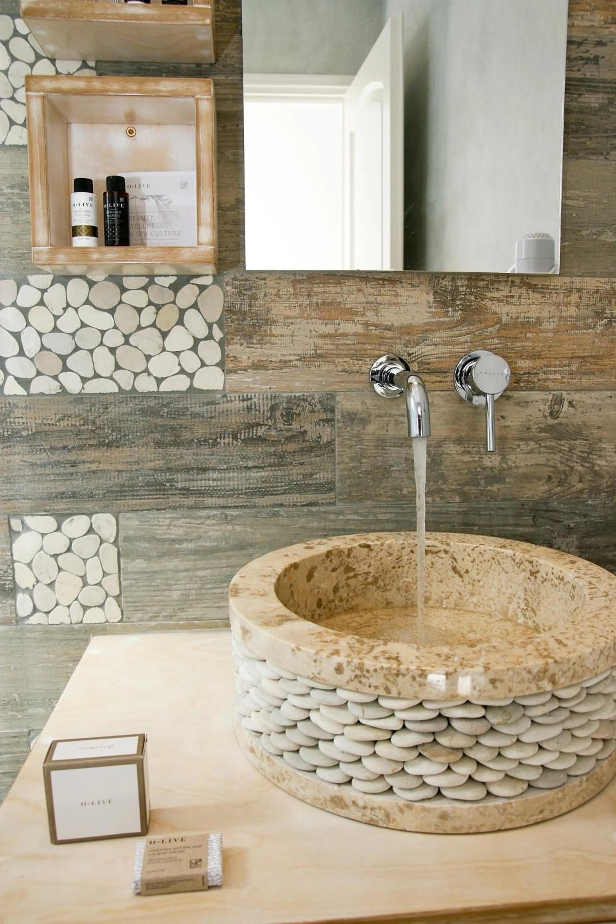 Bathroom in Anatoli Luxury Studios & Suites