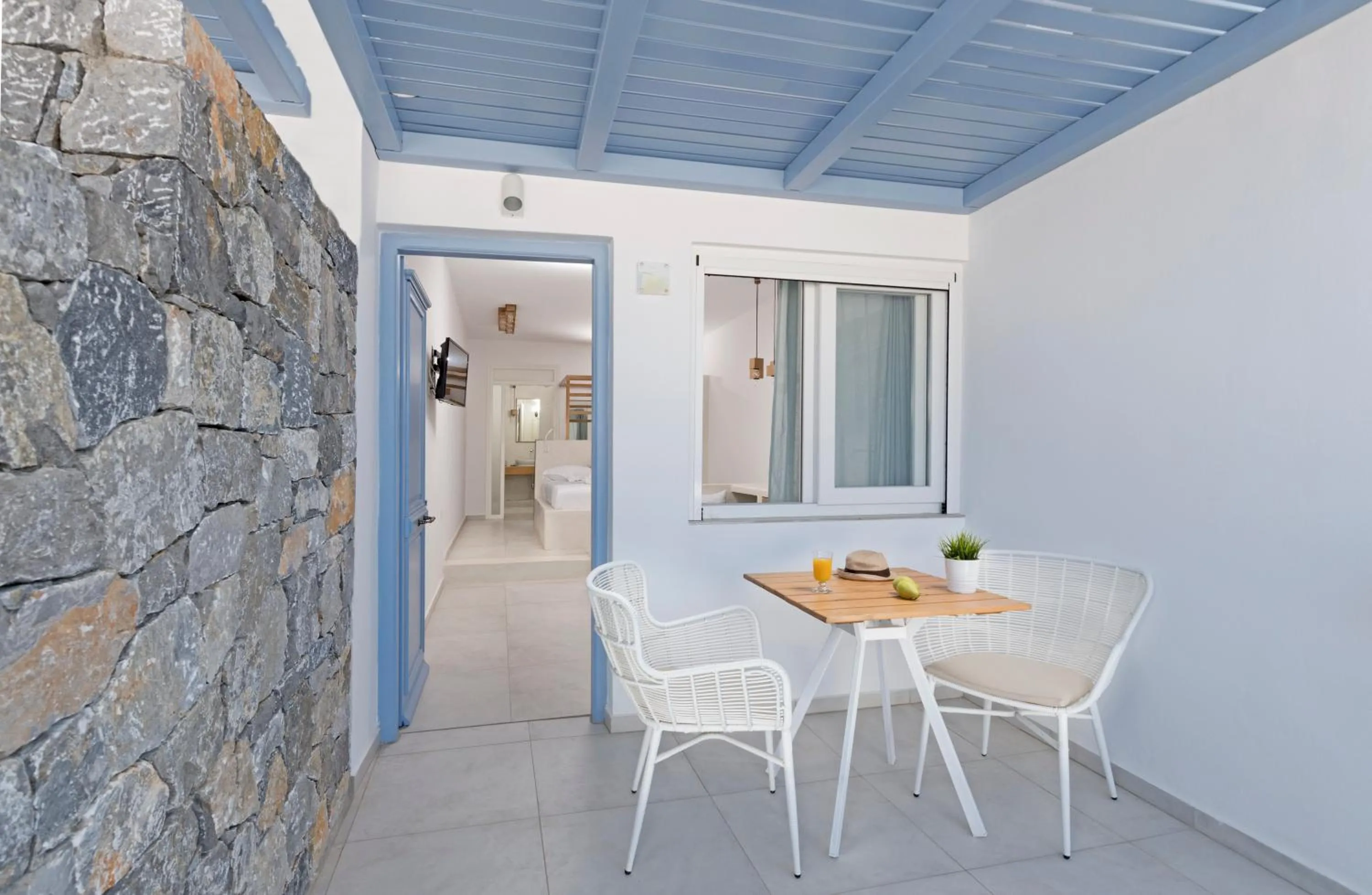 Patio in Anatoli Luxury Studios & Suites