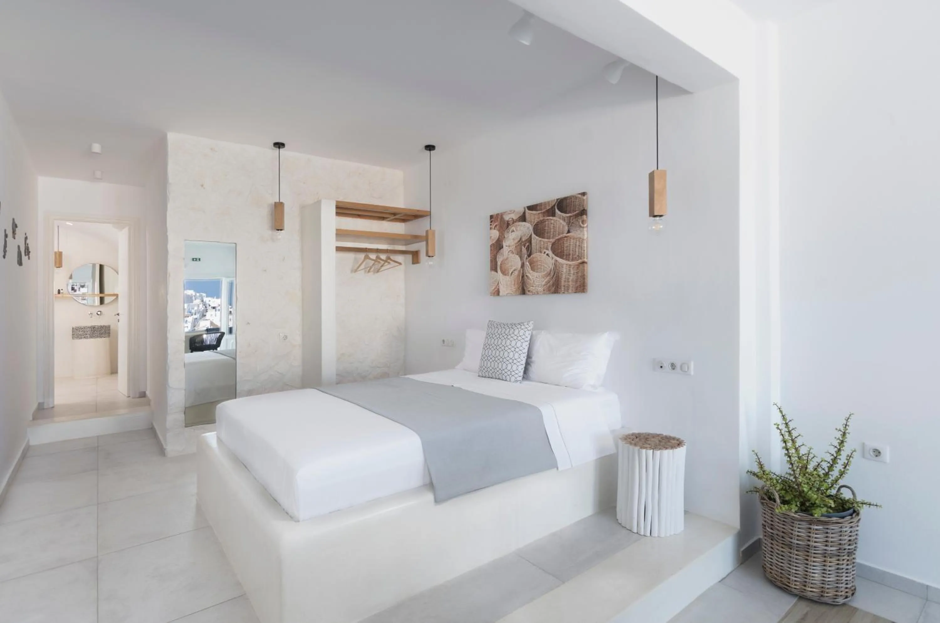 Living room, Bed in Anatoli Luxury Studios & Suites