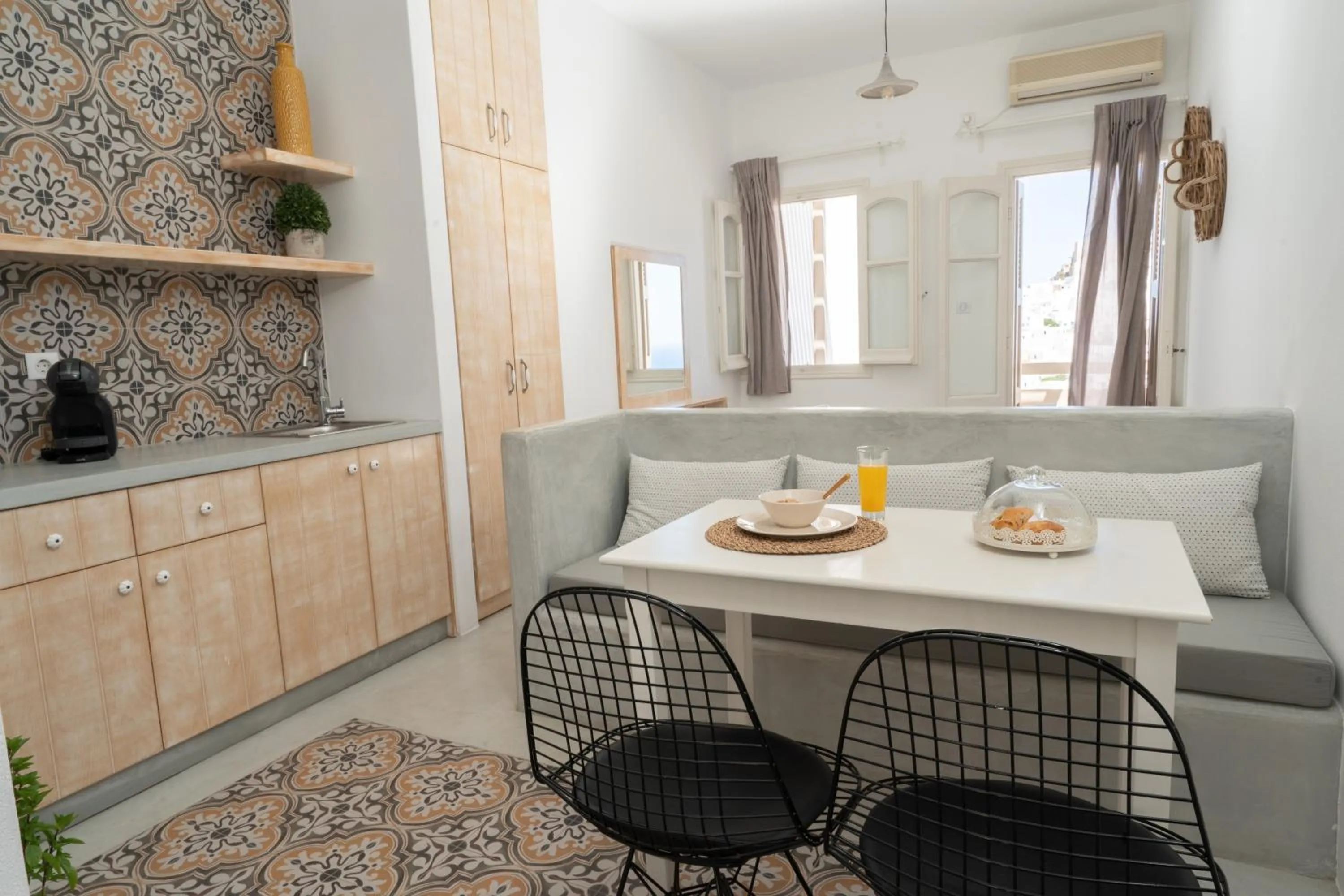 Patio in Anatoli Luxury Studios & Suites