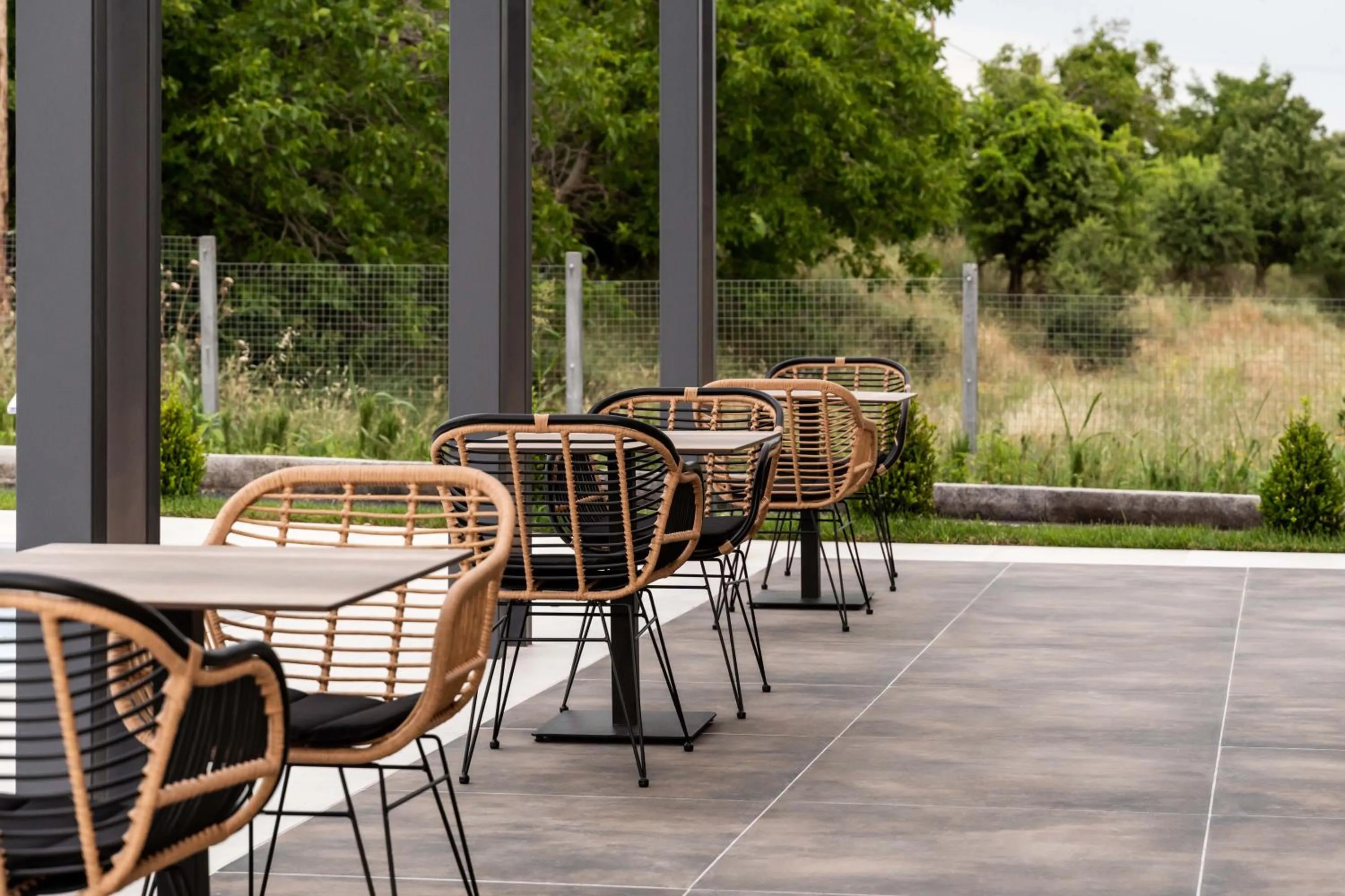 Patio in Mirabilis Boutique Hotel by Panel Hospitality