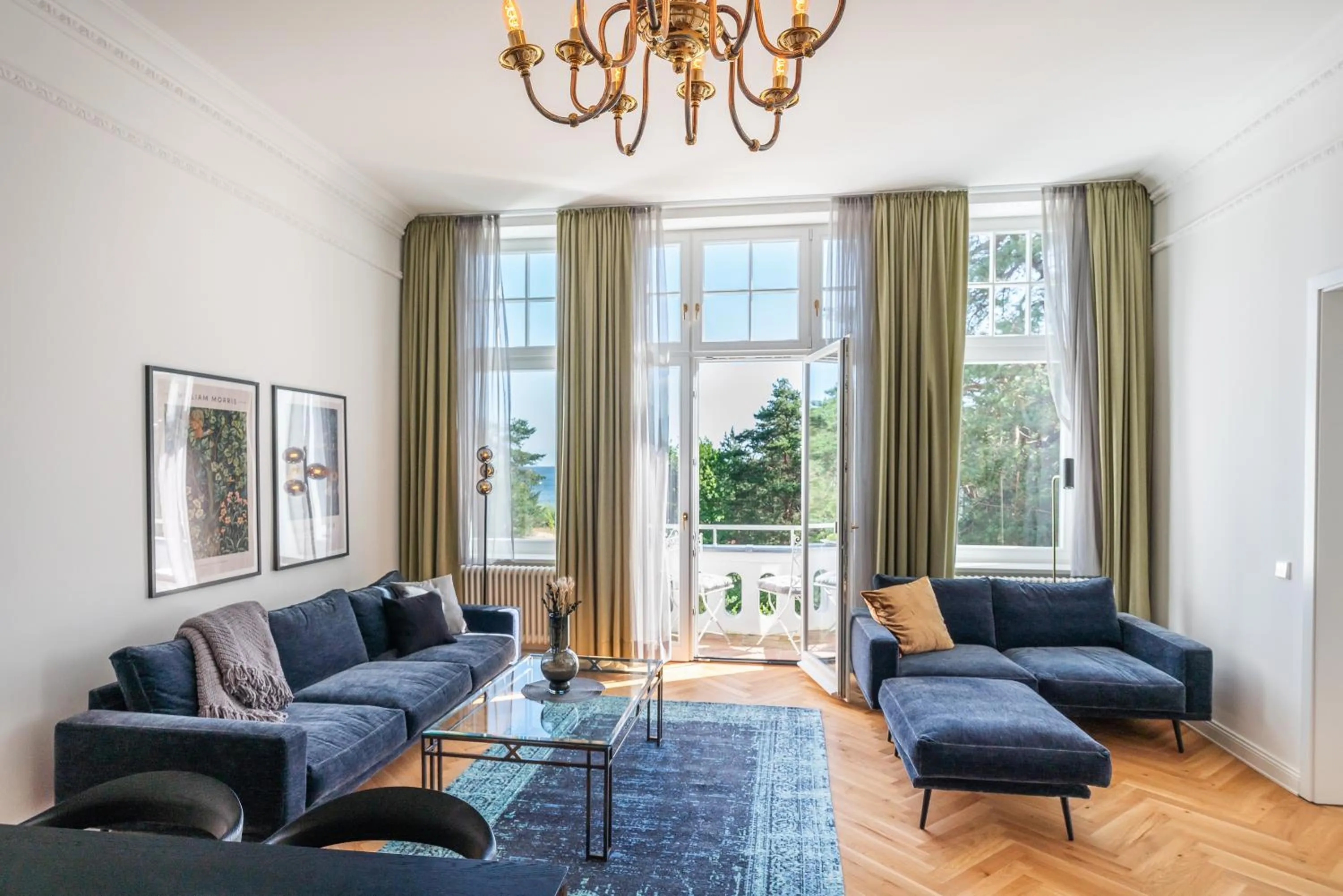 Living room in Pineblue Villas