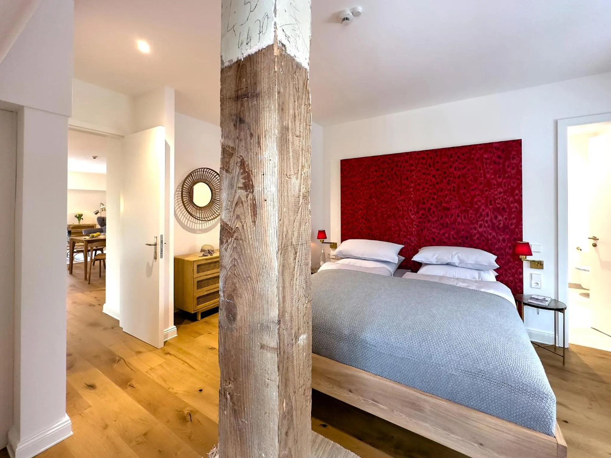 Bed in Pineblue Villas