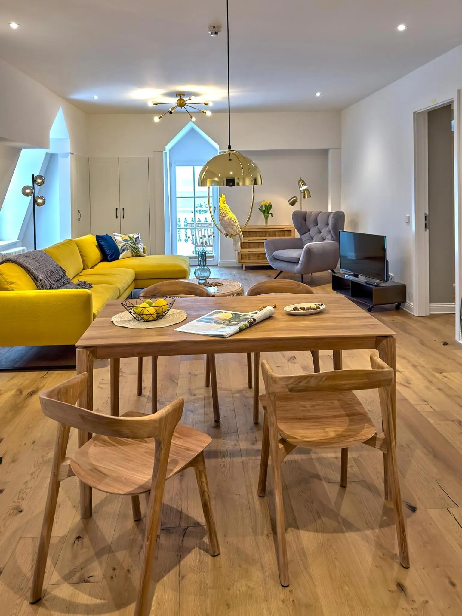 Living room in Pineblue Villas