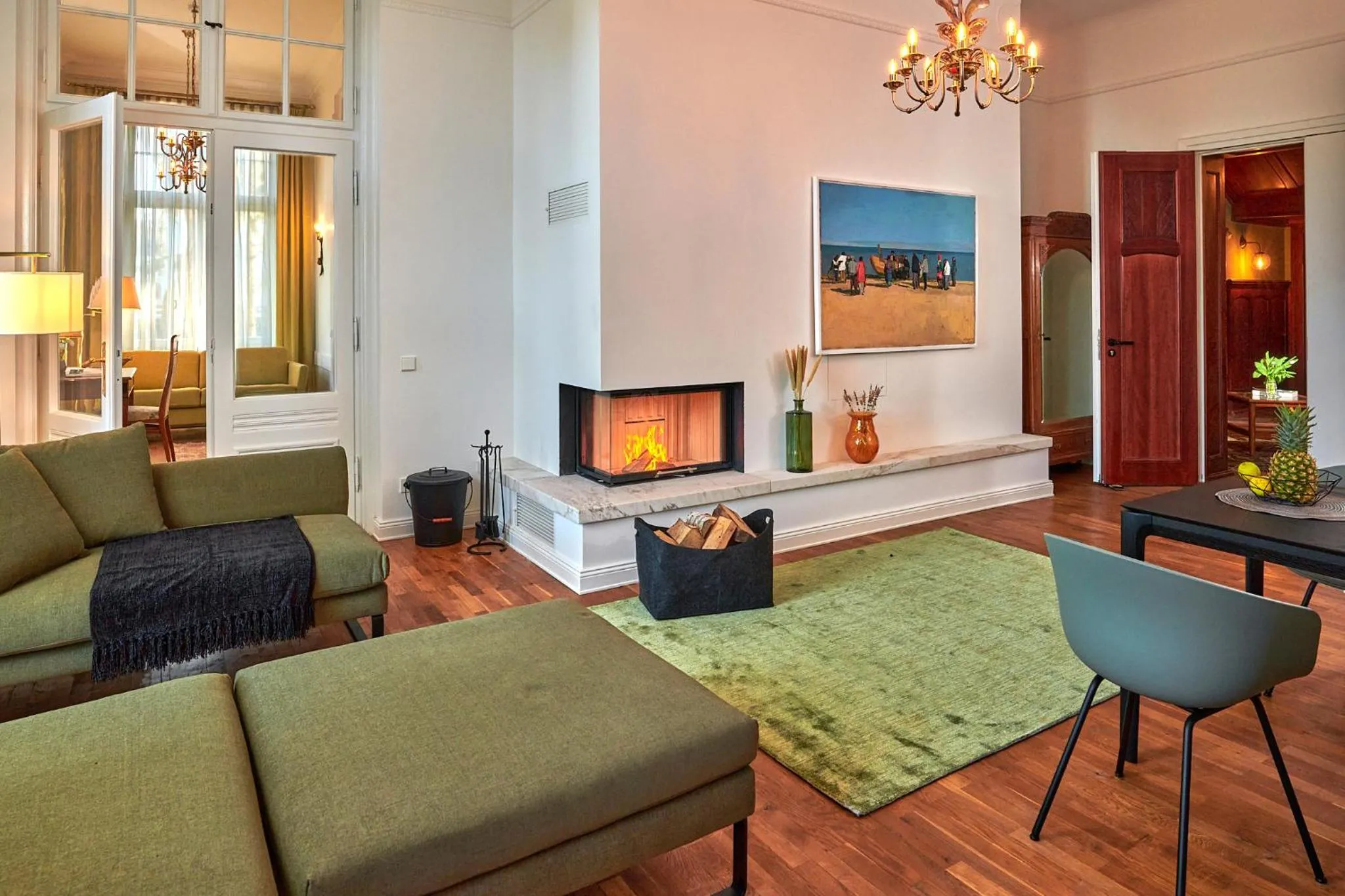 Living room in Pineblue Villas
