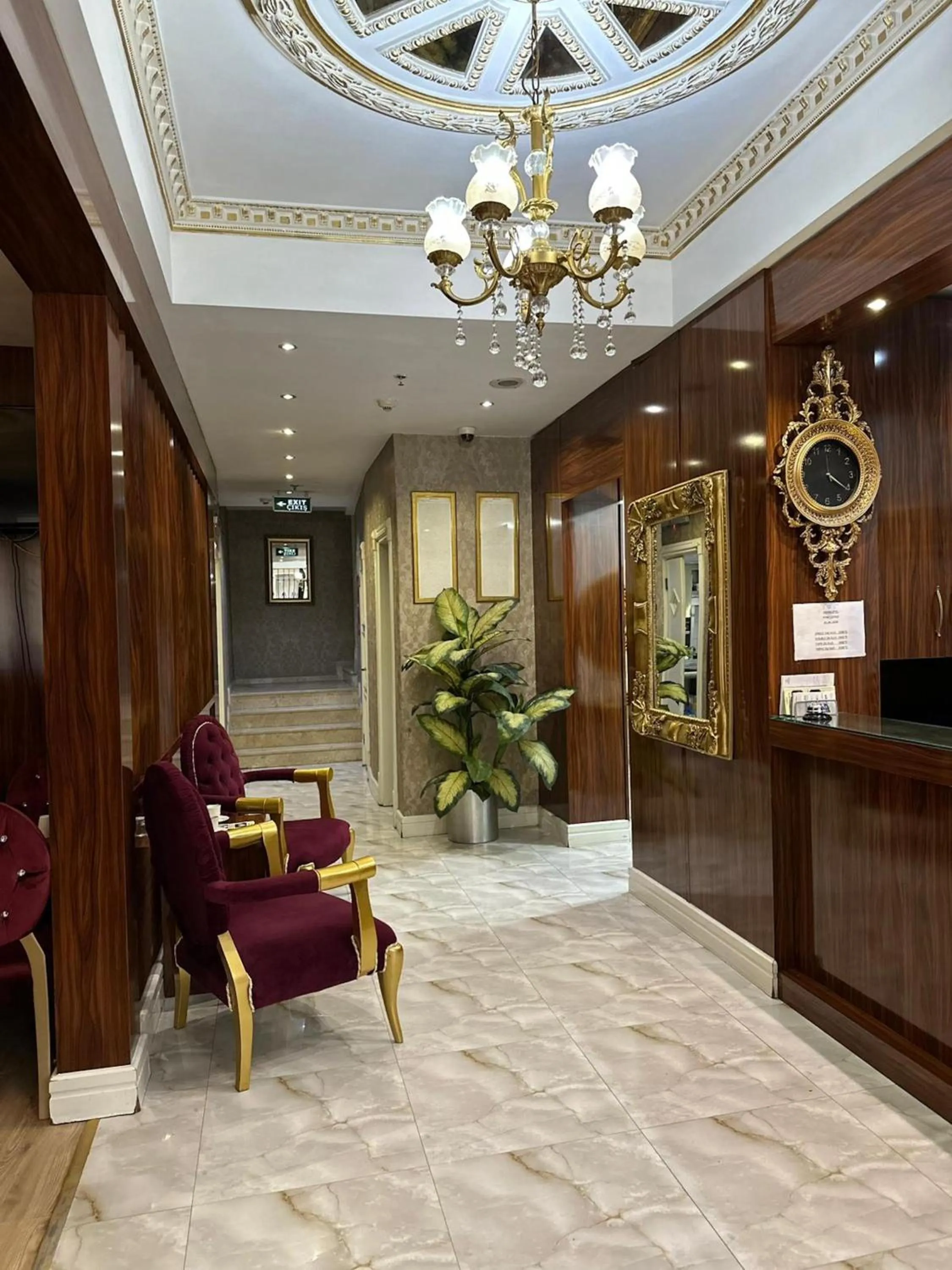 Lobby or reception in Sahra Airport Hotel