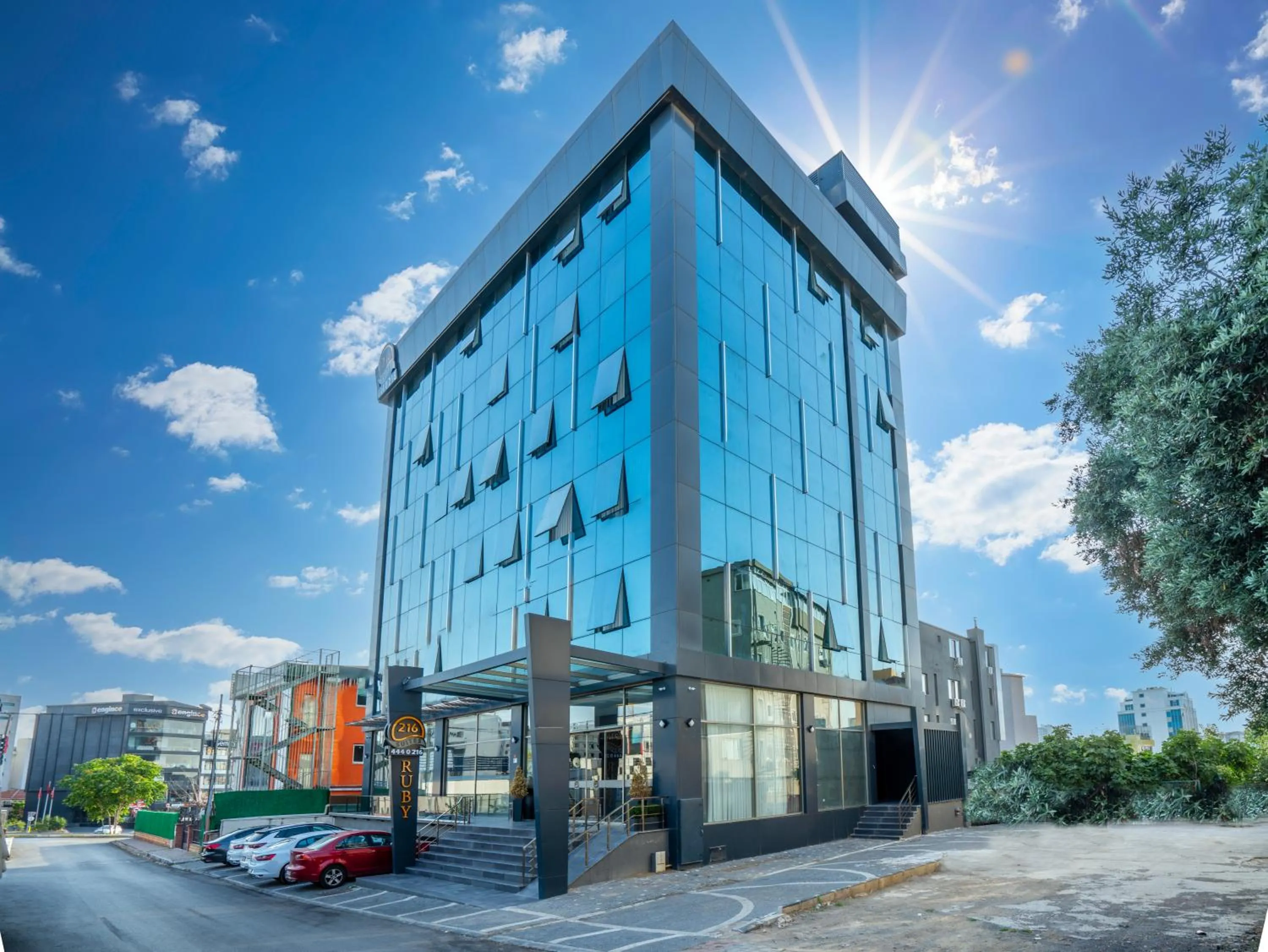 Property building in 216 Ruby Suite