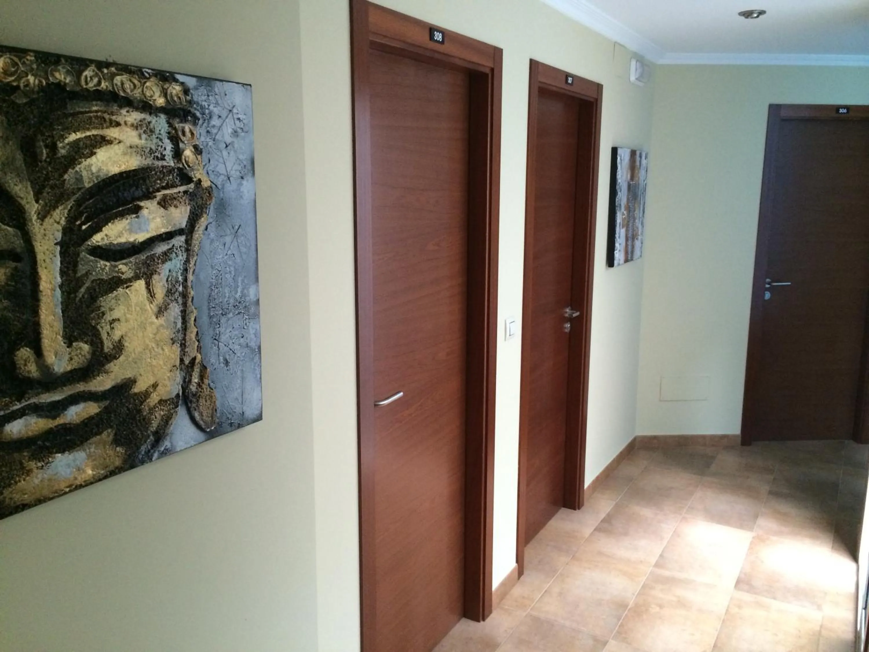 Lobby or reception in Hostal Eden