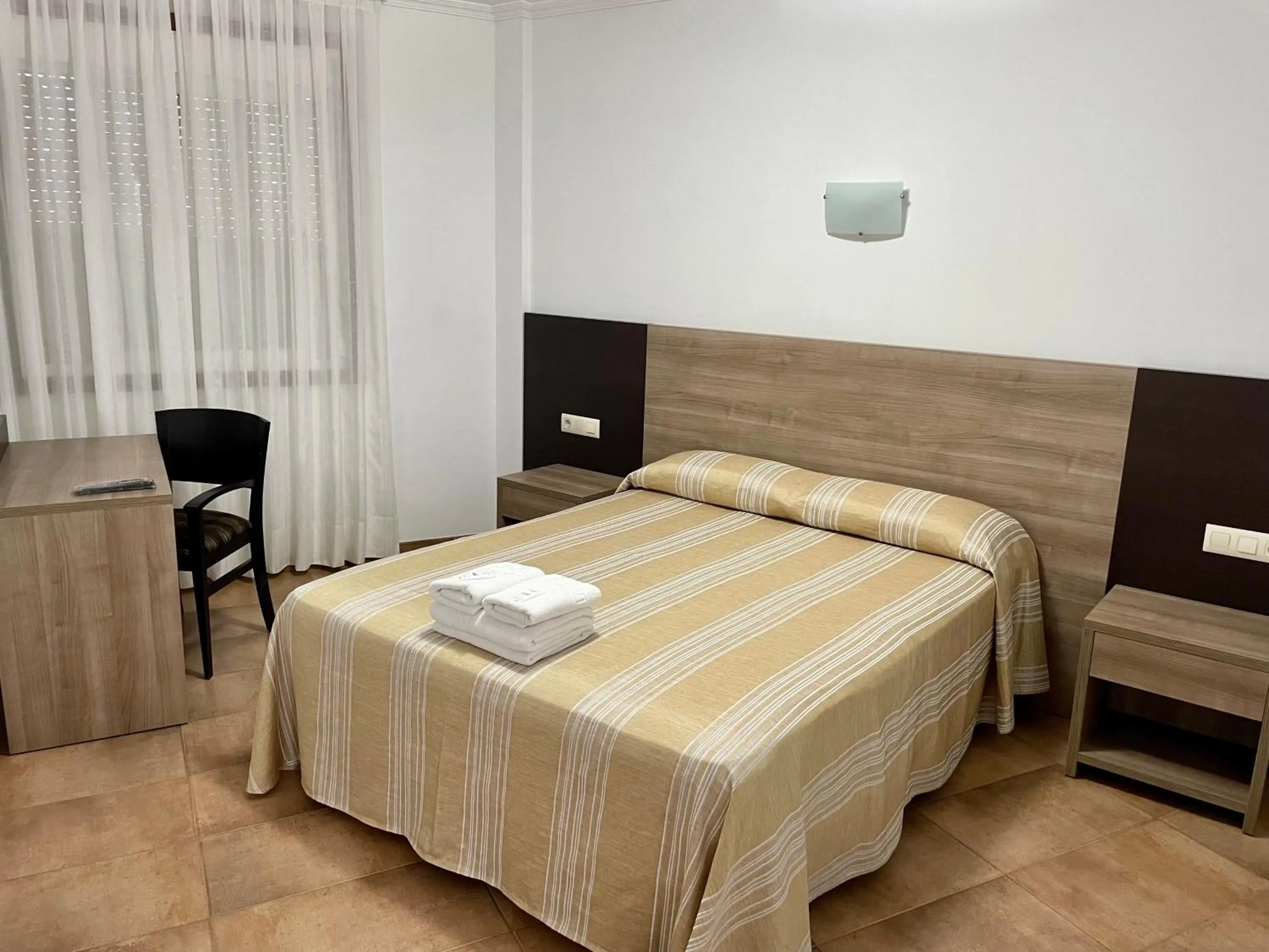 Bed in Hostal Eden