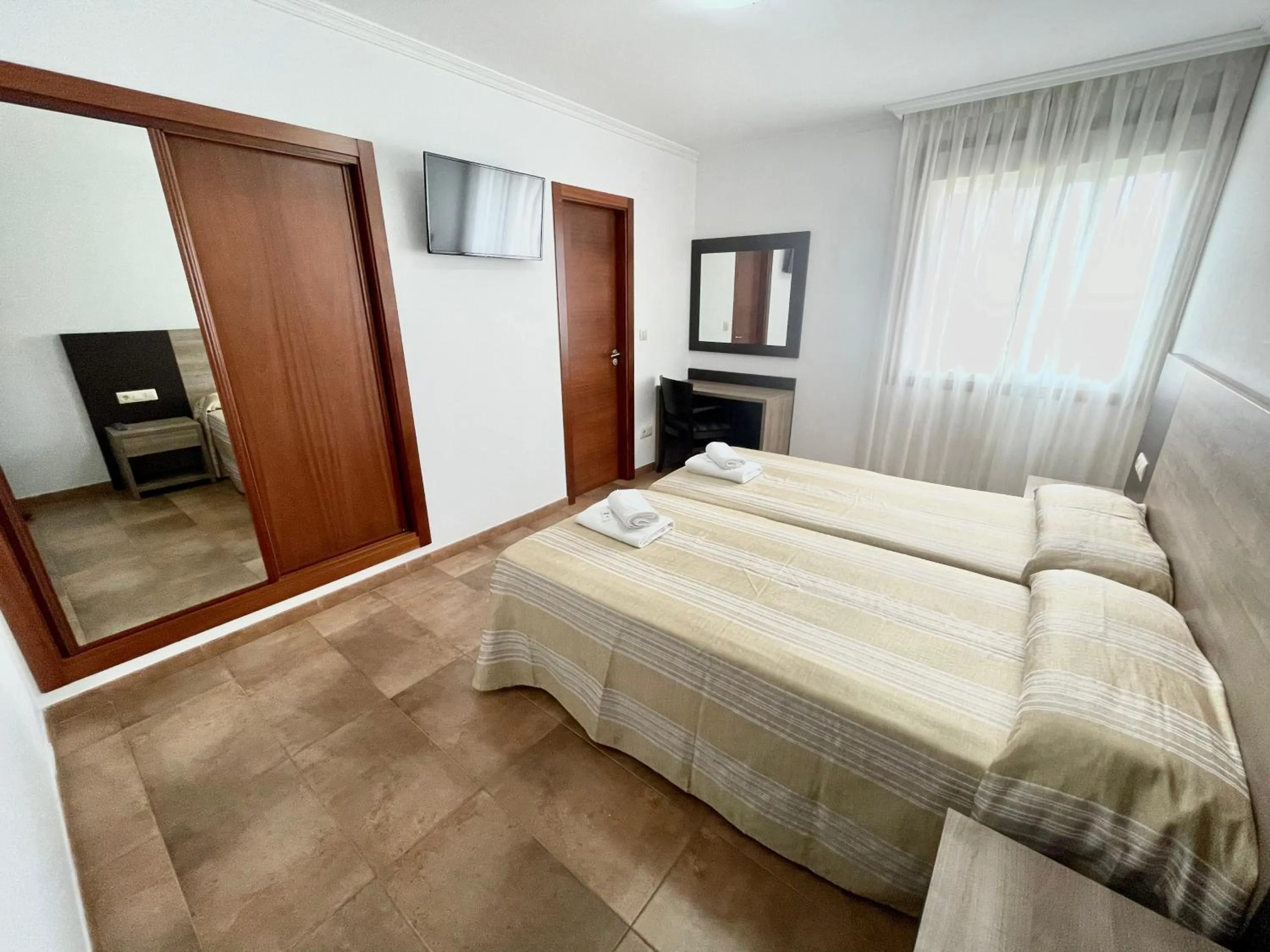 Bed in Hostal Eden