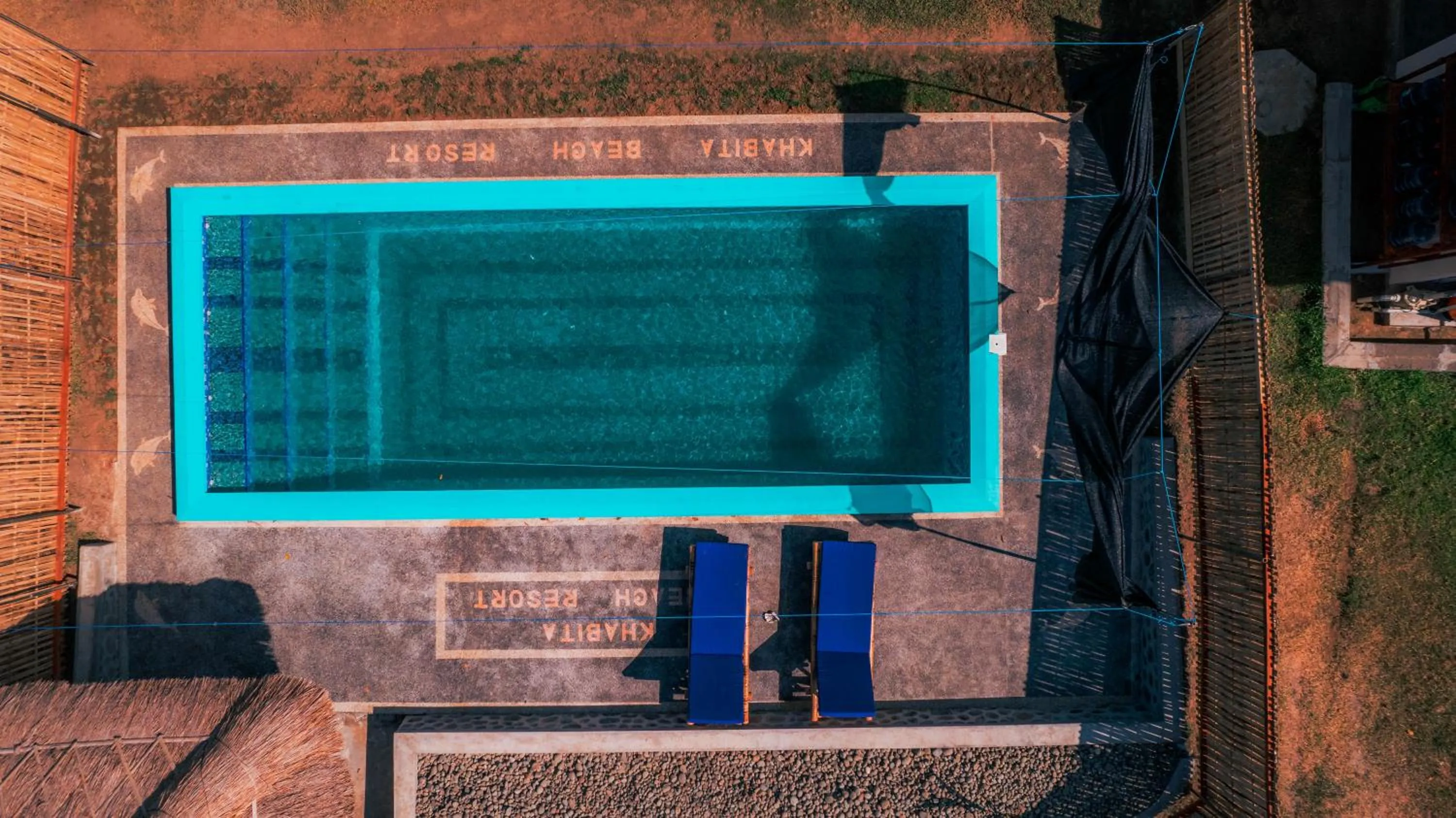 Swimming pool in Khabita Beach Resort