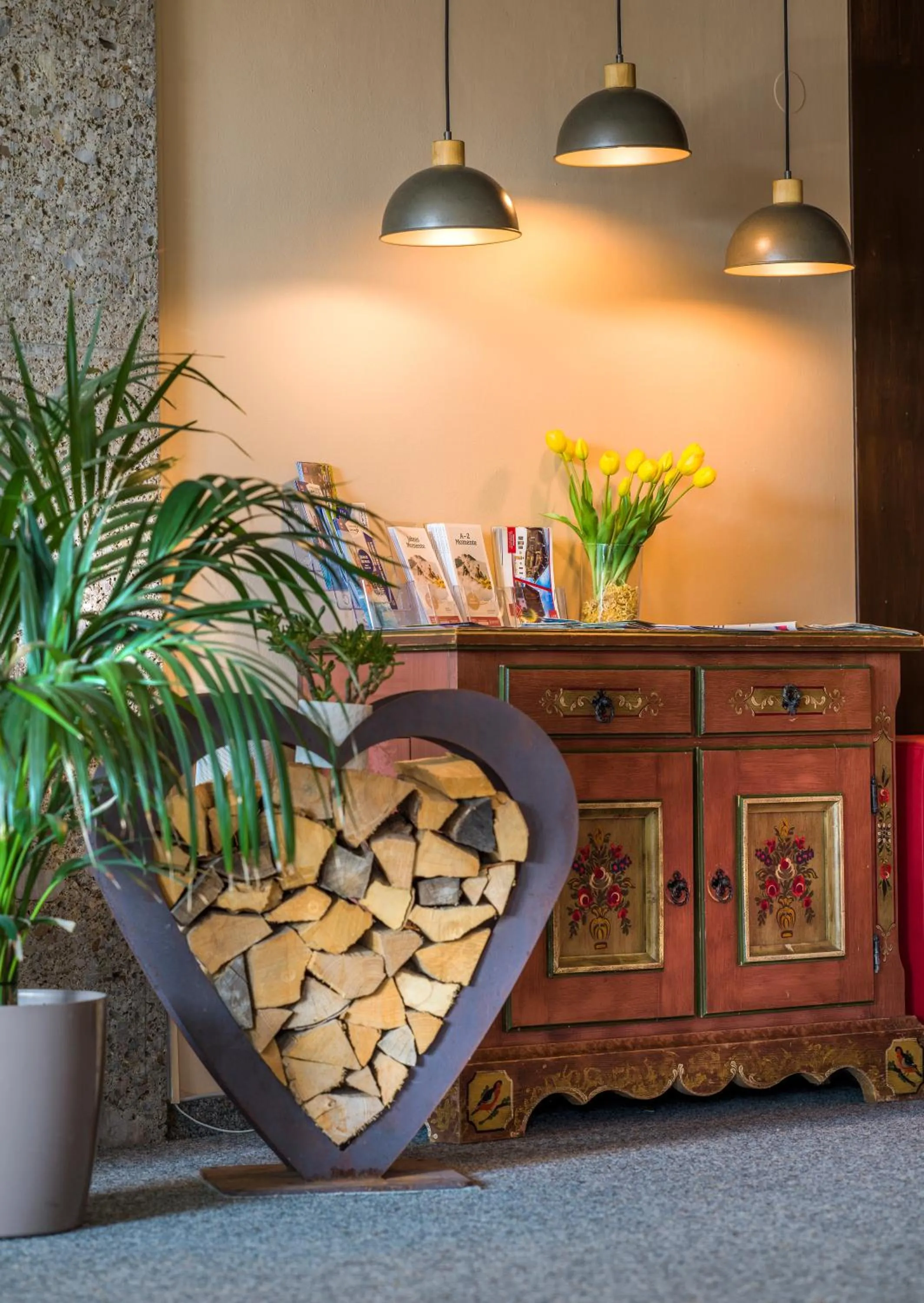 Decorative detail in JUFA Hotel Altenmarkt-Zauchensee